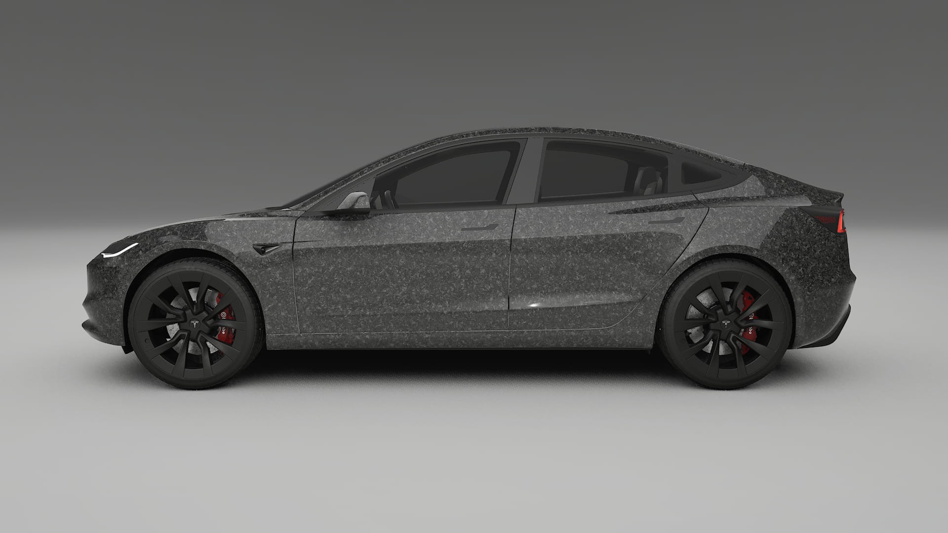Tesla Model3 Highland TPU Paint Protection Film | FORGED S Color Change PPF Full Pre-Cut Kit