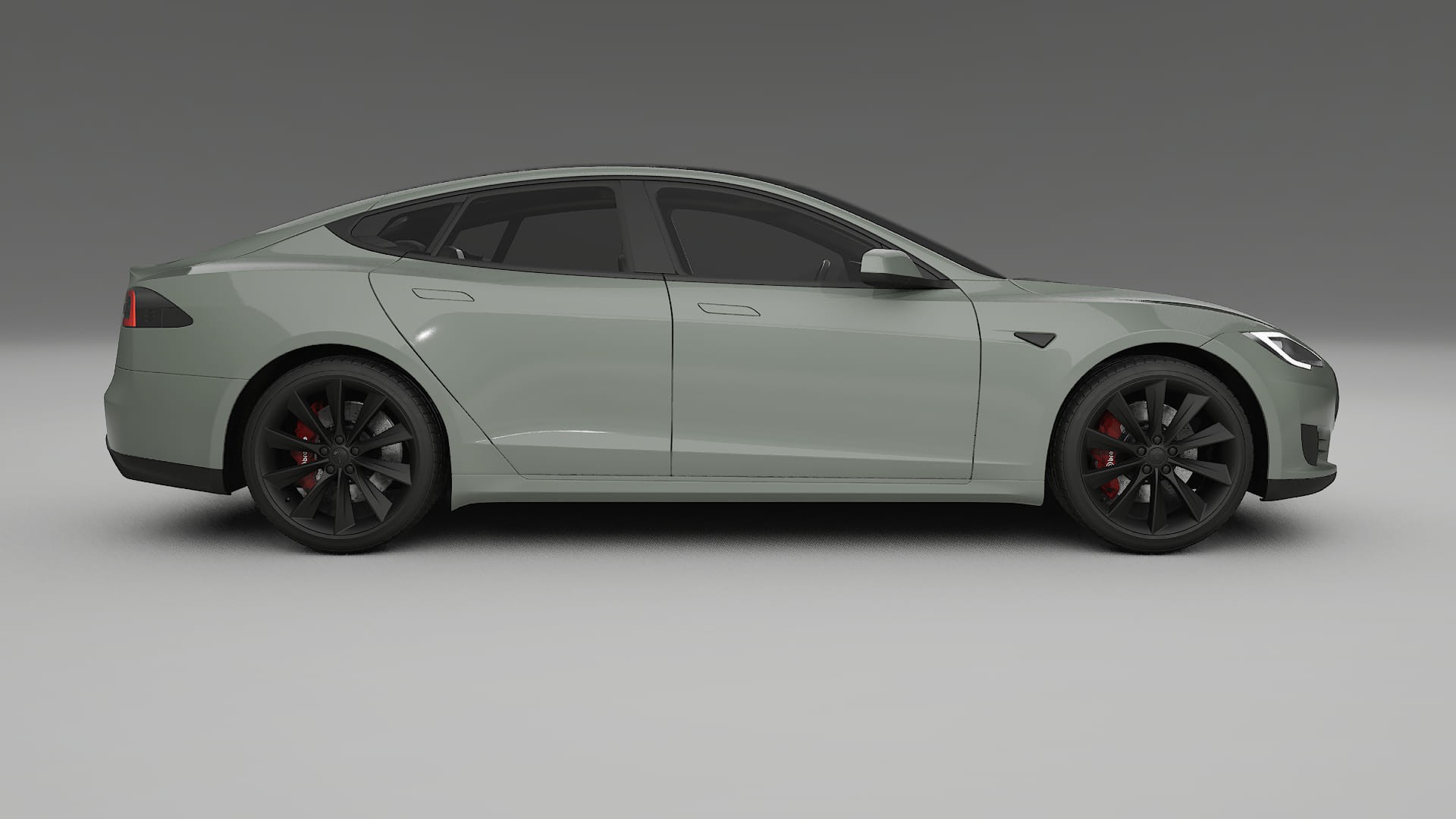 Tesla Model-S TPU Paint Protection Film | SLATE Color Change PPF Full Pre-Cut Kit