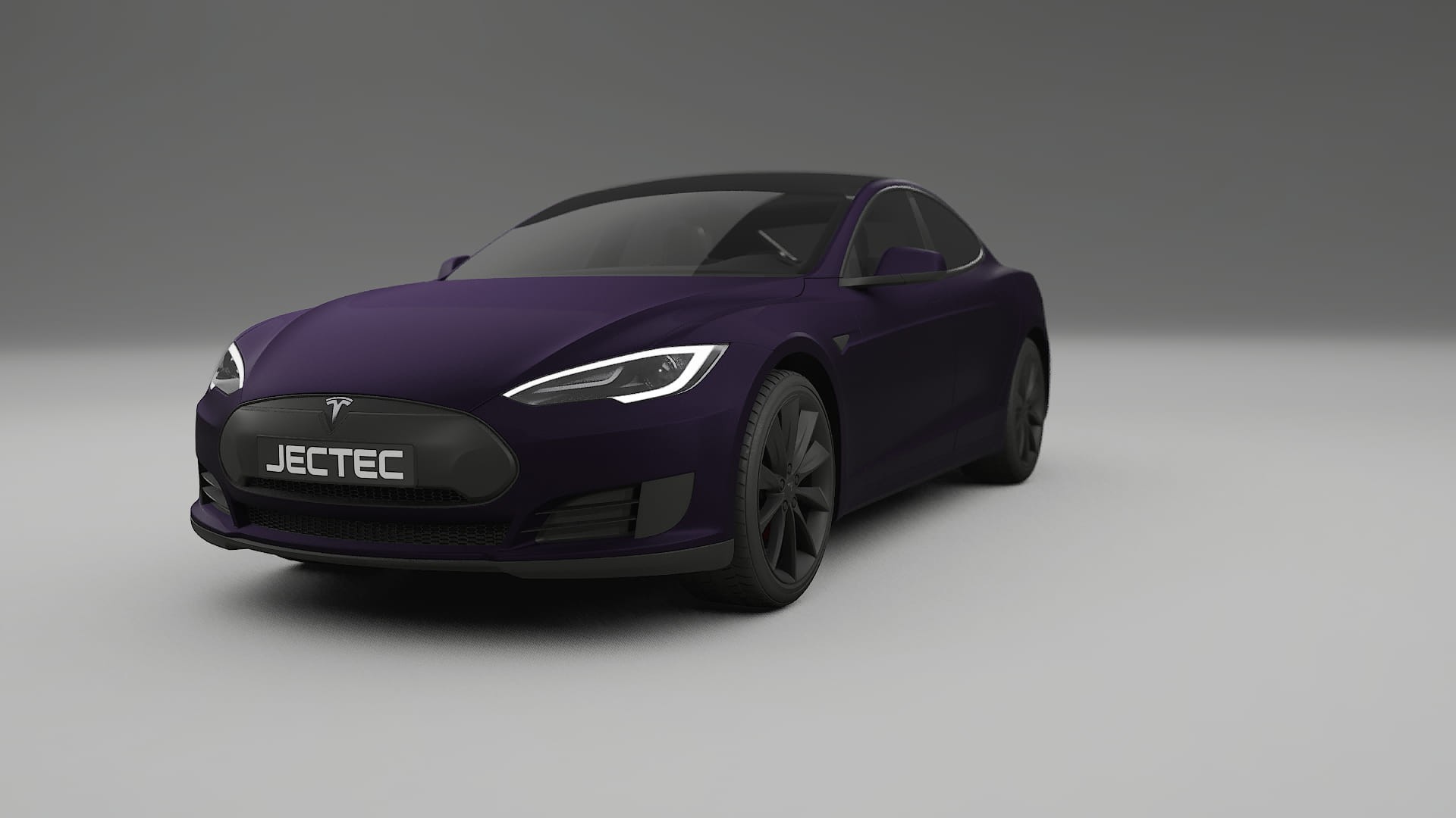 Tesla Model-S TPU Paint Protection Film | VIOLET Color Change PPF Full Pre-Cut Kit