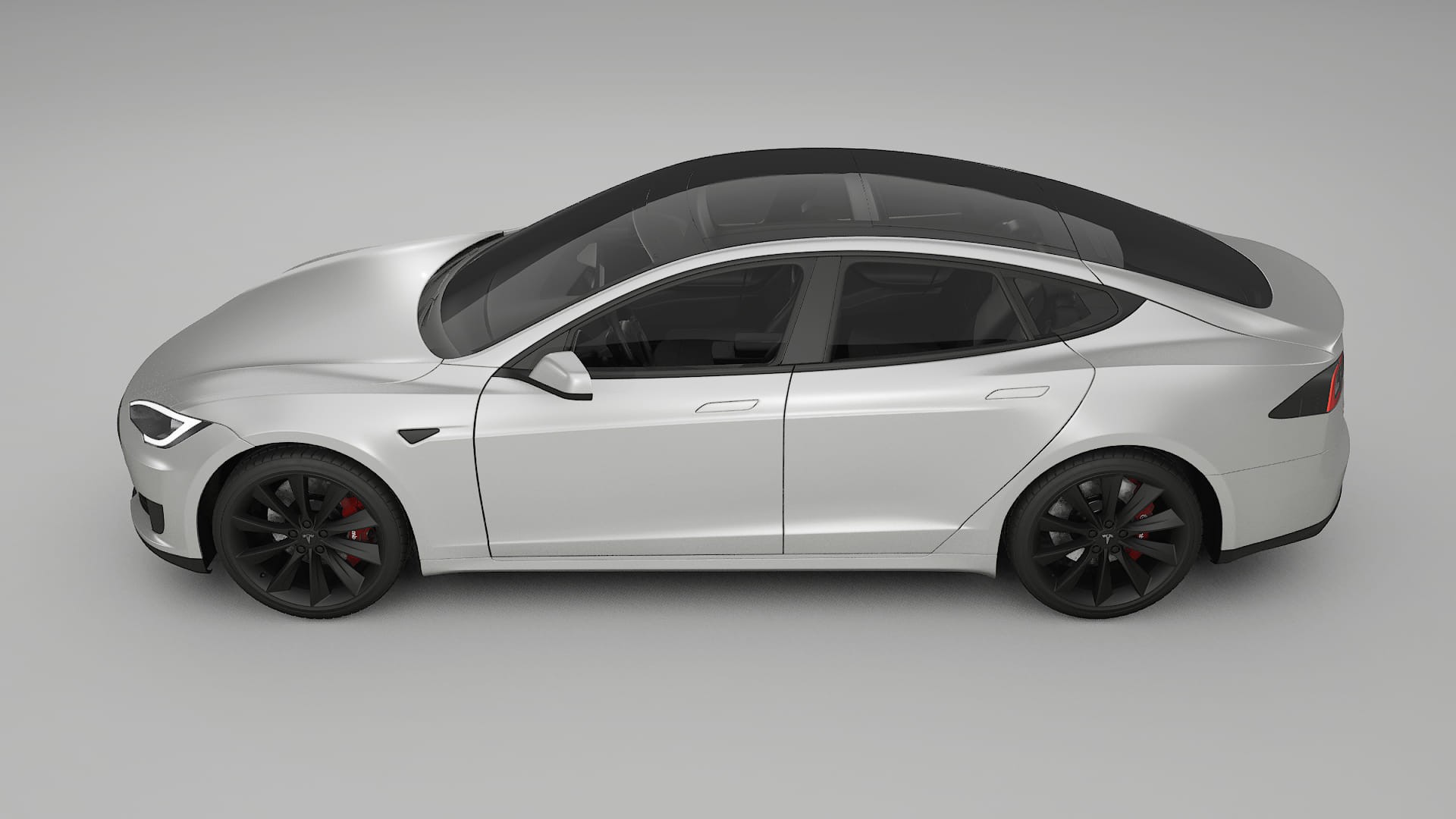 Tesla Model-S TPU Paint Protection Film | OPAL Color Change PPF Full Pre-Cut Kit