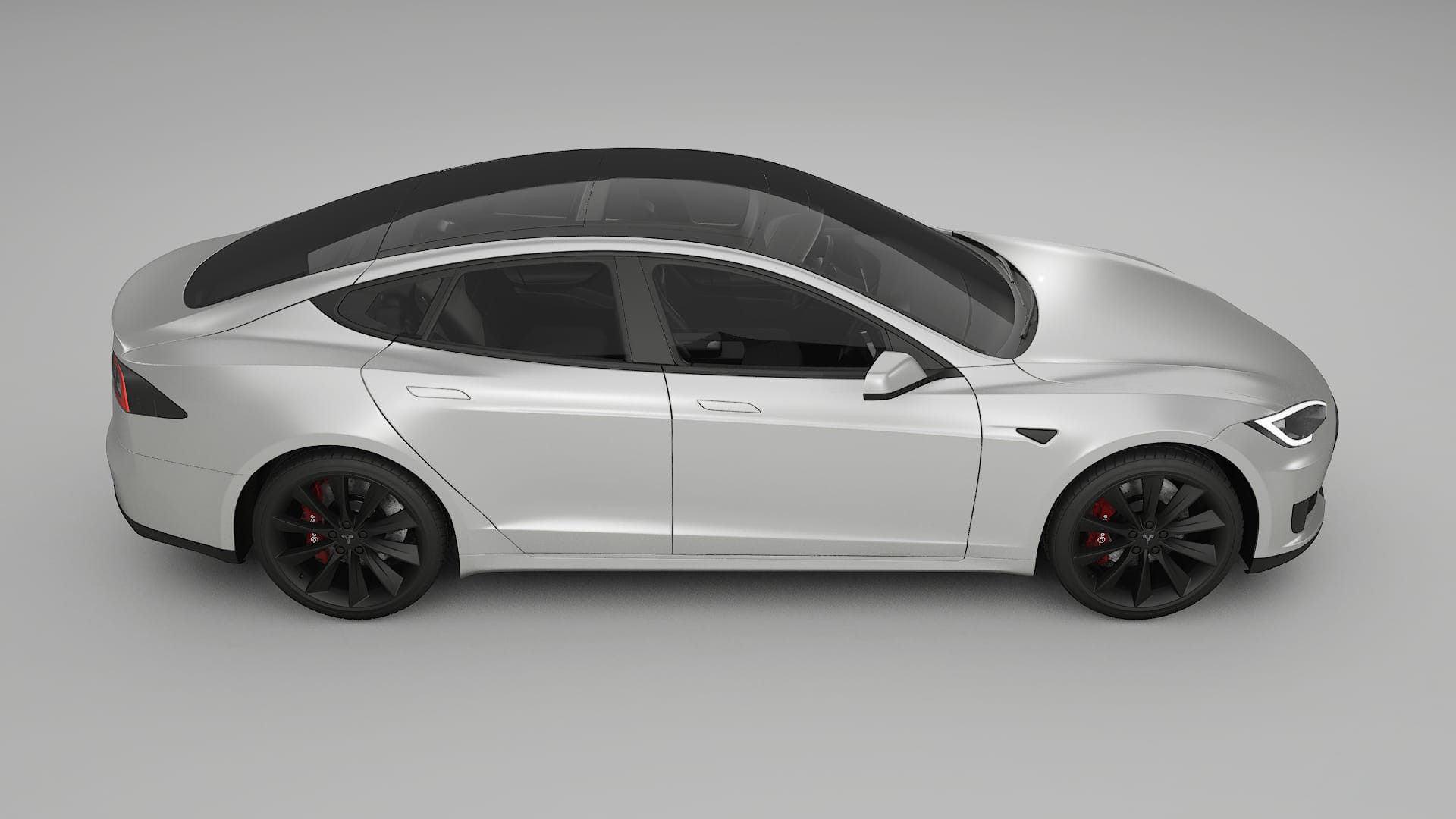 Tesla Model-S TPU Paint Protection Film | OPAL Color Change PPF Full Pre-Cut Kit
