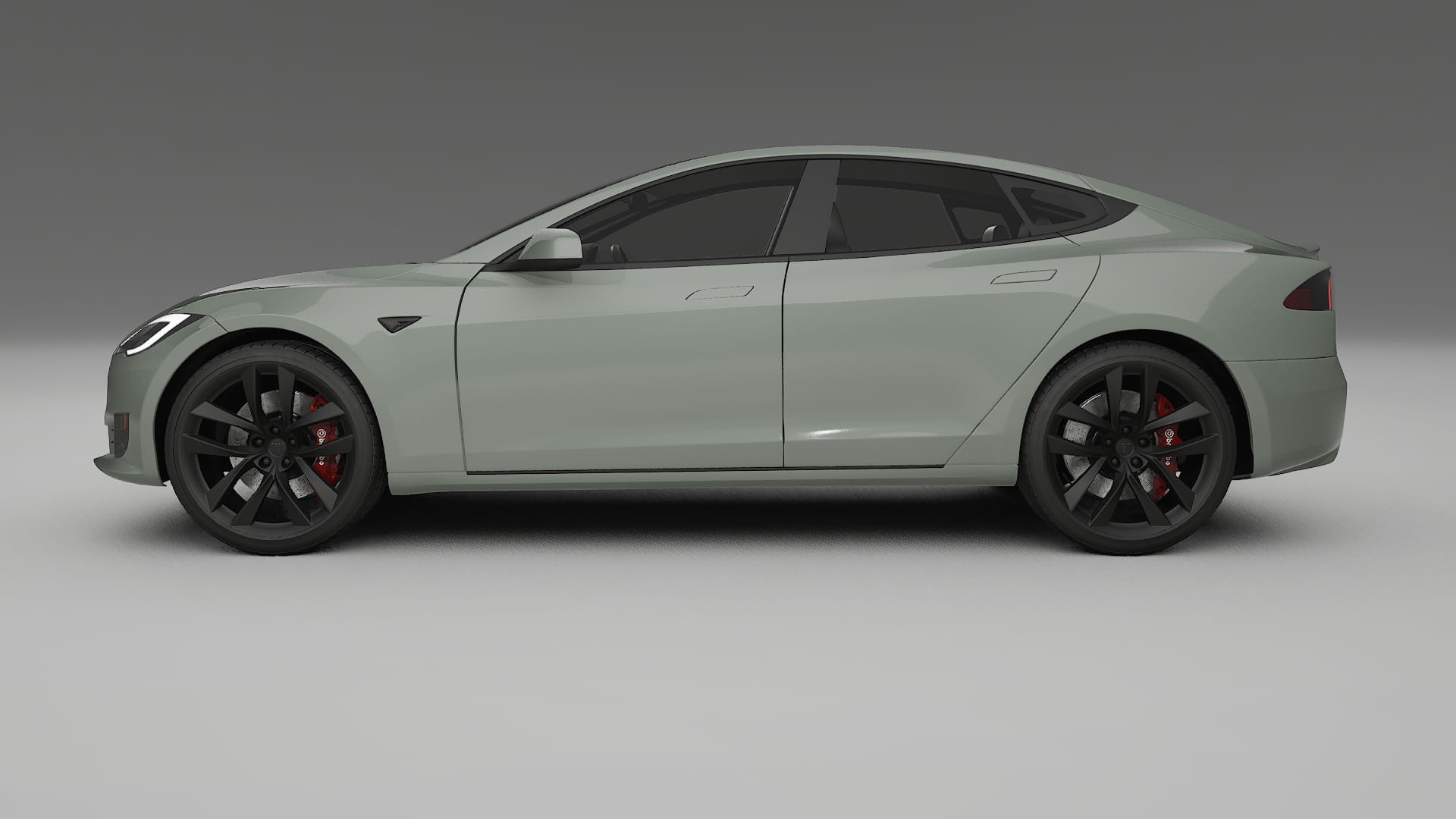 Tesla Model-S Refresh TPU Paint Protection Film | SLATE Color Change PPF Full Pre-Cut Kit