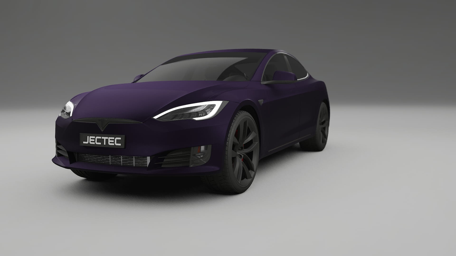 Tesla Model-S Refresh TPU Paint Protection Film | VIOLET Color Change PPF Full Pre-Cut Kit