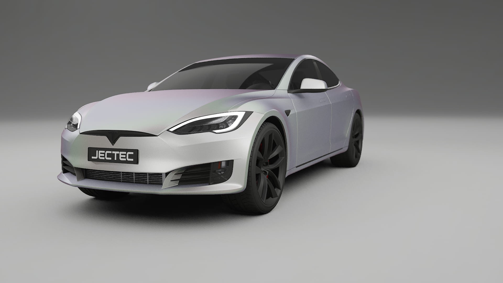Tesla Model-S Refresh TPU Paint Protection Film | NEBULA Color Change PPF Full Pre-Cut Kit