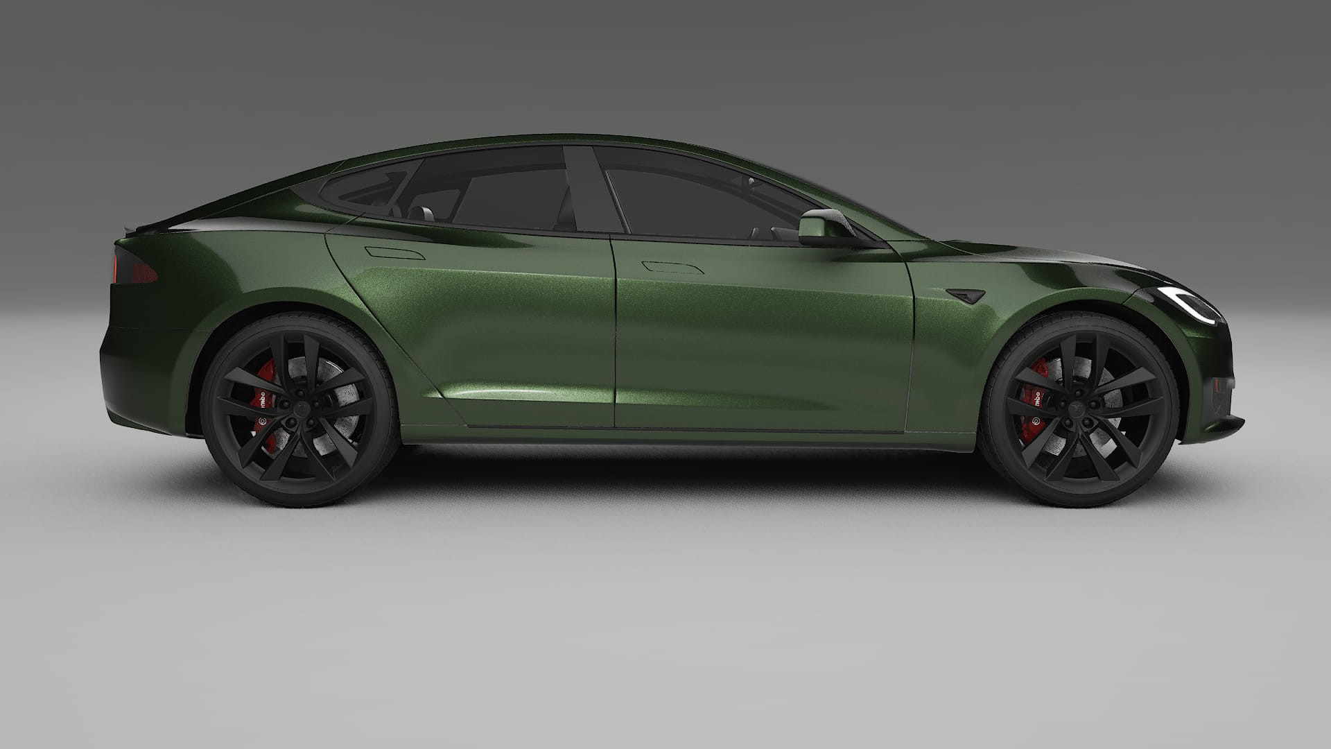 Tesla Model-S Refresh TPU Paint Protection Film | LAGOON Color Change PPF Full Pre-Cut Kit