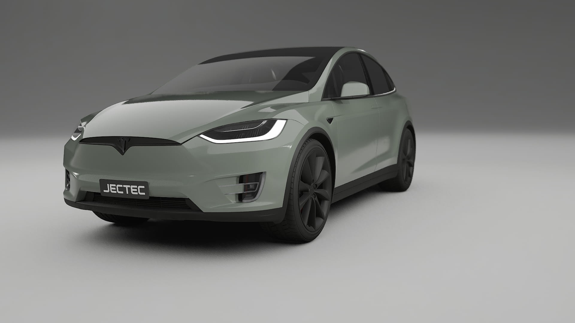 Tesla Model-X TPU Paint Protection Film | SLATE Color Change PPF Full Pre-Cut Kit