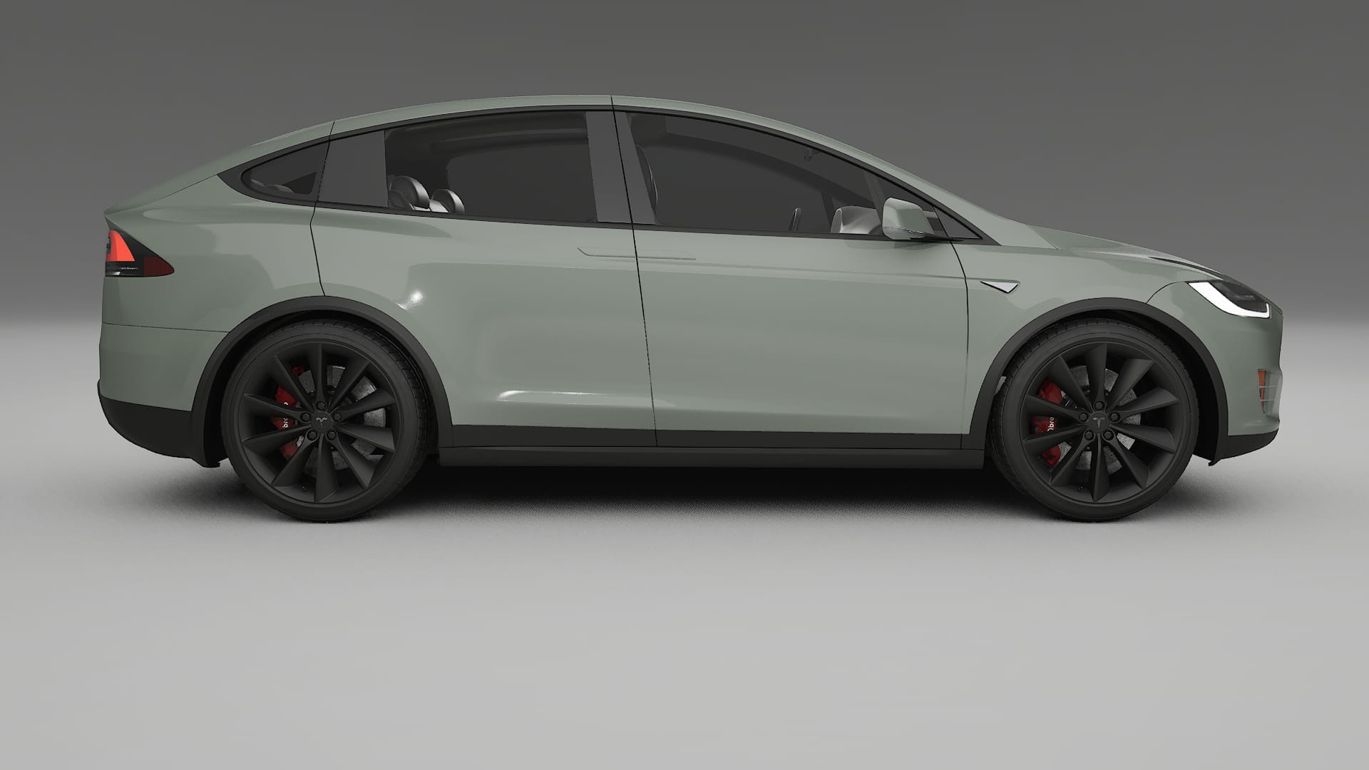 Tesla Model-X TPU Paint Protection Film | SLATE Color Change PPF Full Pre-Cut Kit