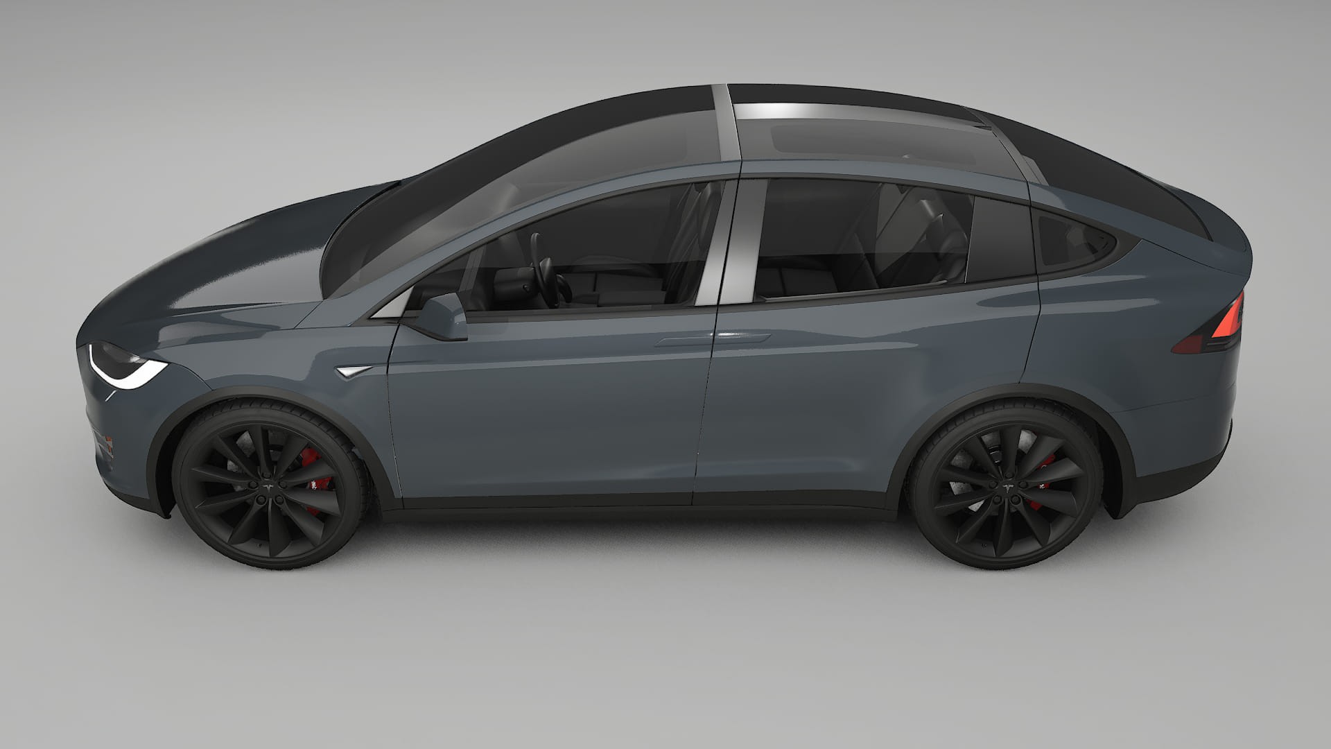 Tesla Model-X TPU Paint Protection Film | GRANITE Color Change PPF Full Pre-Cut Kit