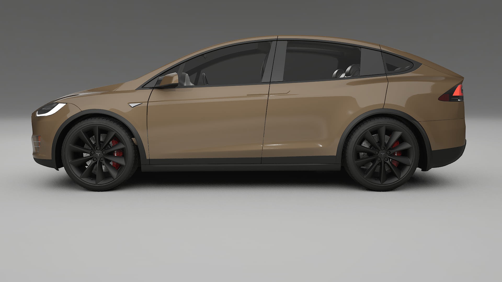Tesla Model-X TPU Paint Protection Film | SAHARA Color Change PPF Full Pre-Cut Kit