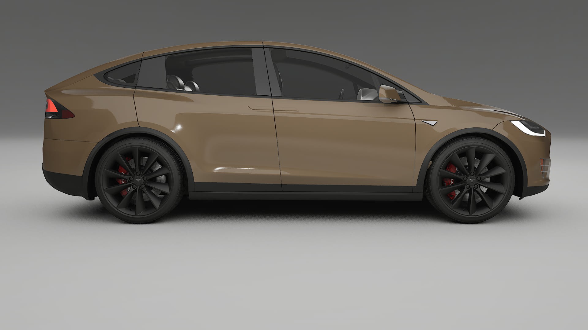 Tesla Model-X TPU Paint Protection Film | SAHARA Color Change PPF Full Pre-Cut Kit