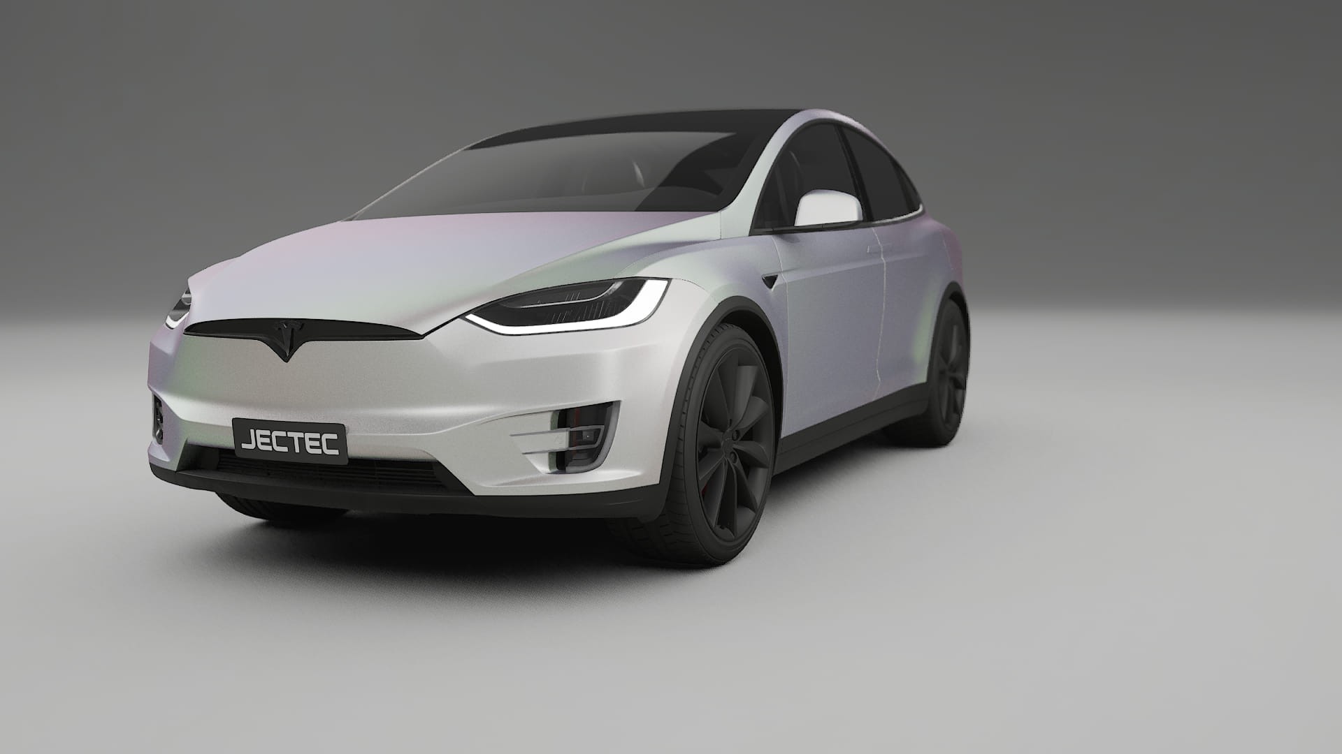 Tesla Model-X TPU Paint Protection Film | NEBULA Color Change PPF Full Pre-Cut Kit