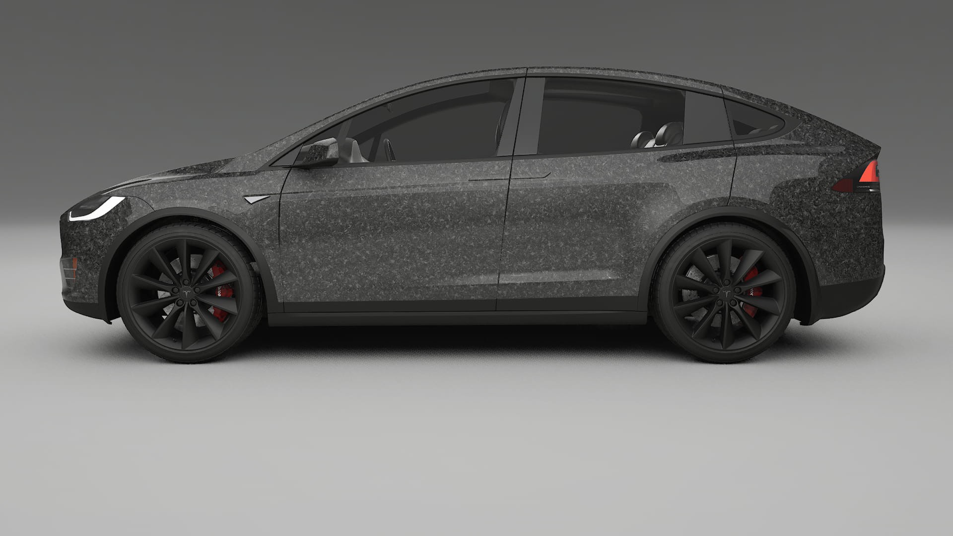 Tesla Model-X TPU Paint Protection Film | FORGED S Color Change PPF Full Pre-Cut Kit