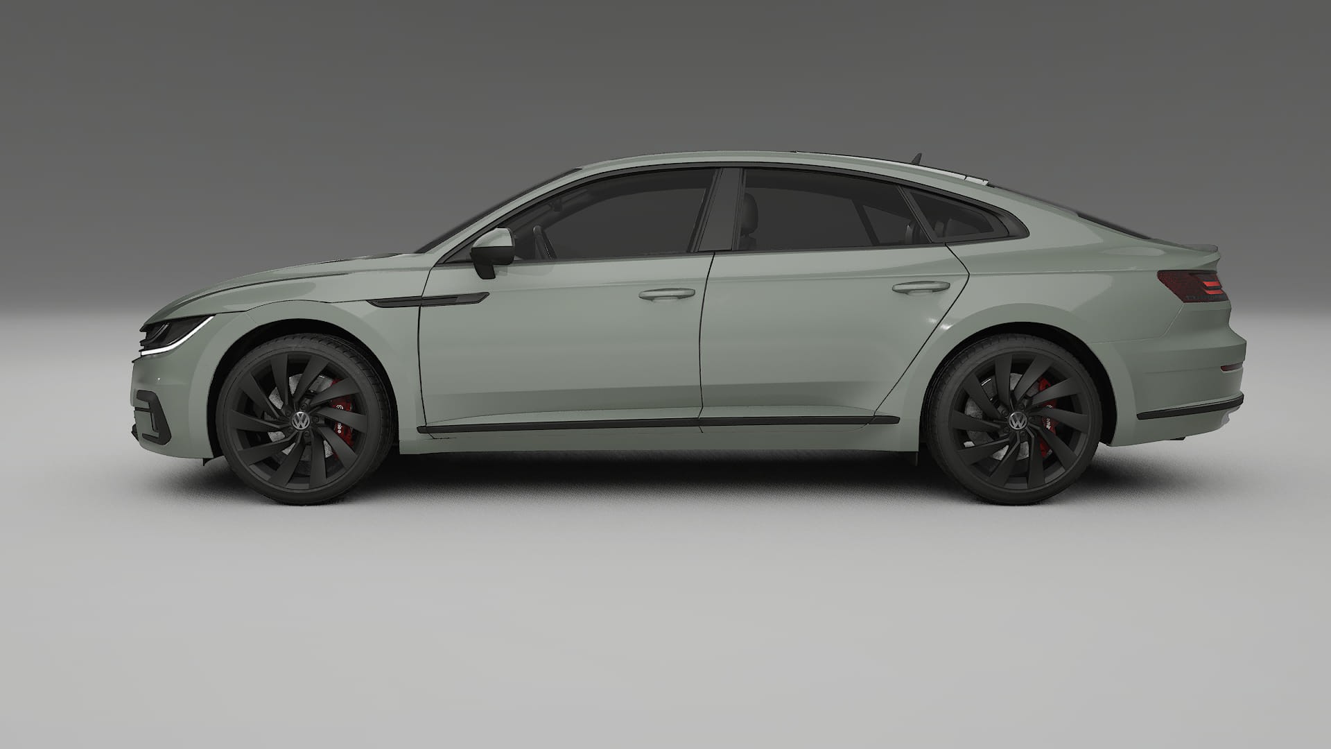VW Arteon R 3H prefacelift pre-LCI TPU Paint Protection Film | SLATE Color Change PPF Full Pre-Cut Kit