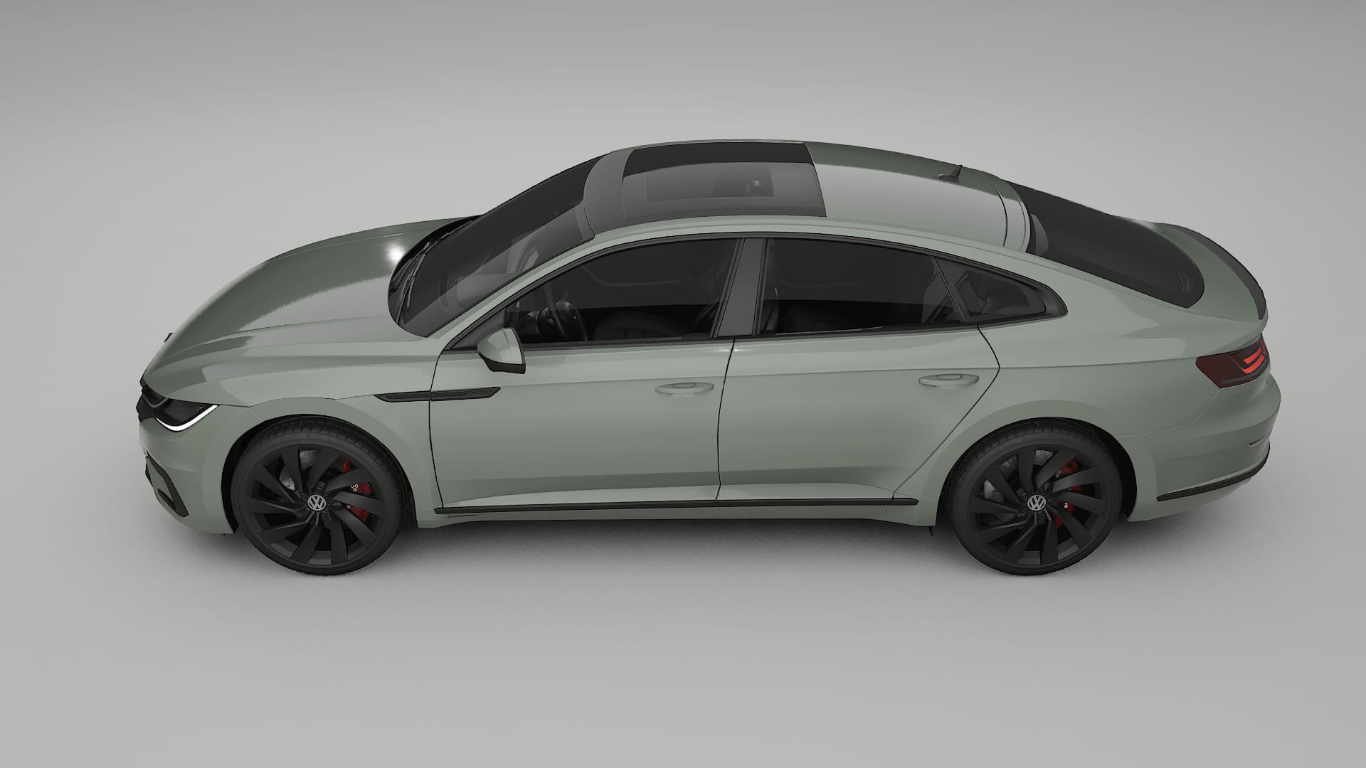 VW Arteon R 3H prefacelift pre-LCI TPU Paint Protection Film | SLATE Color Change PPF Full Pre-Cut Kit