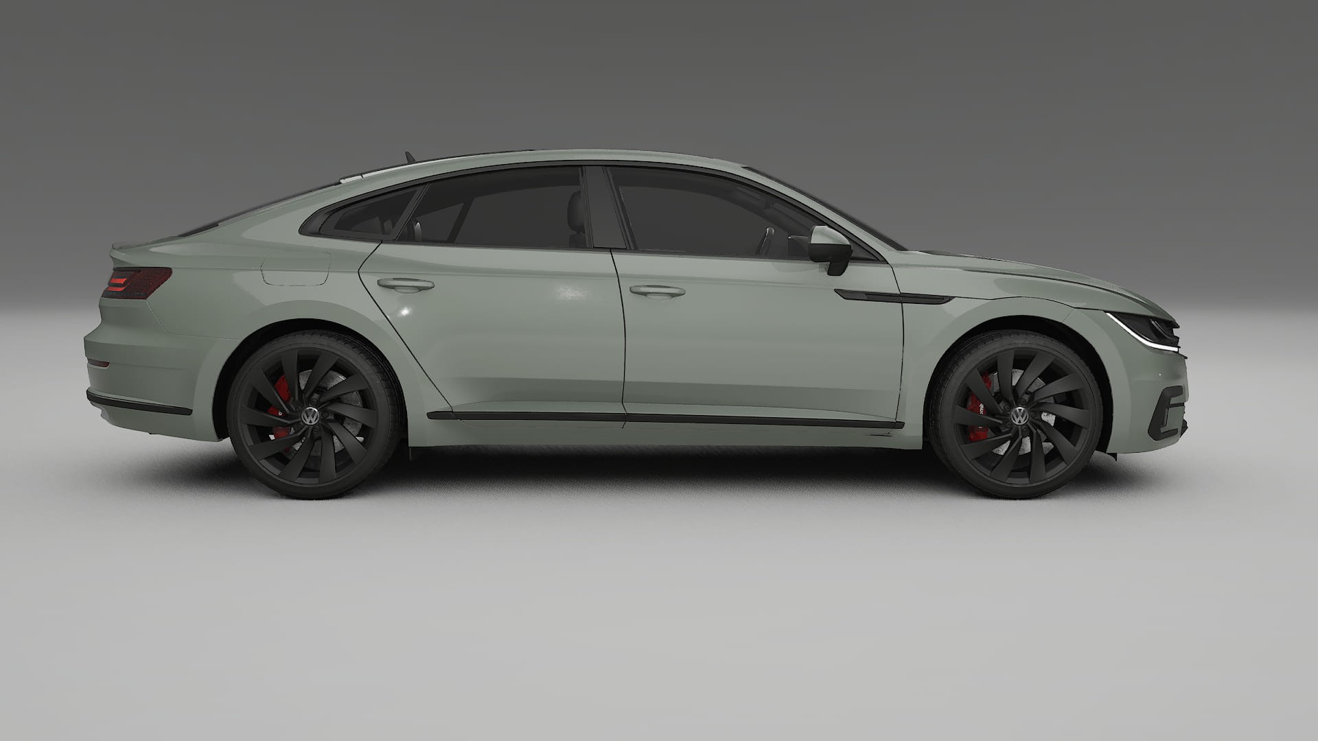 VW Arteon R 3H prefacelift pre-LCI TPU Paint Protection Film | SLATE Color Change PPF Full Pre-Cut Kit