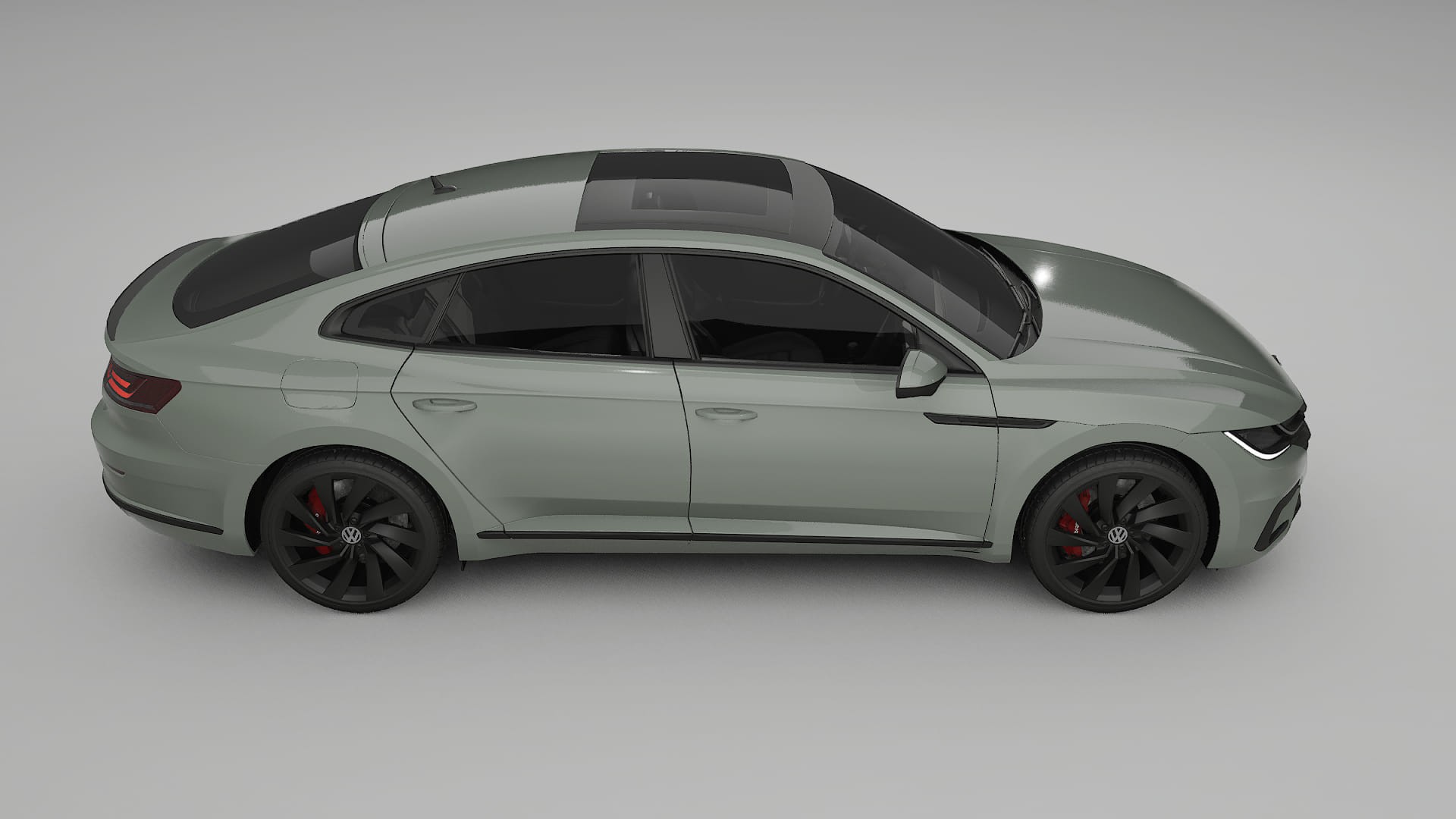 VW Arteon R 3H prefacelift pre-LCI TPU Paint Protection Film | SLATE Color Change PPF Full Pre-Cut Kit