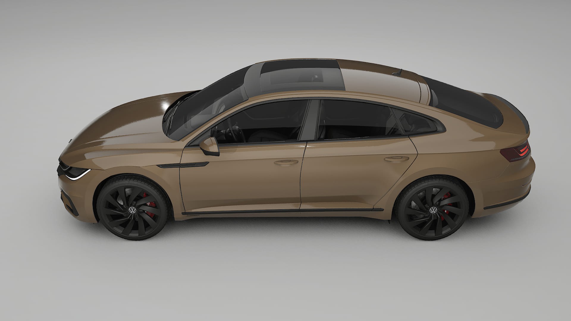 VW Arteon R 3H prefacelift pre-LCI TPU Paint Protection Film | SAHARA Color Change PPF Full Pre-Cut Kit