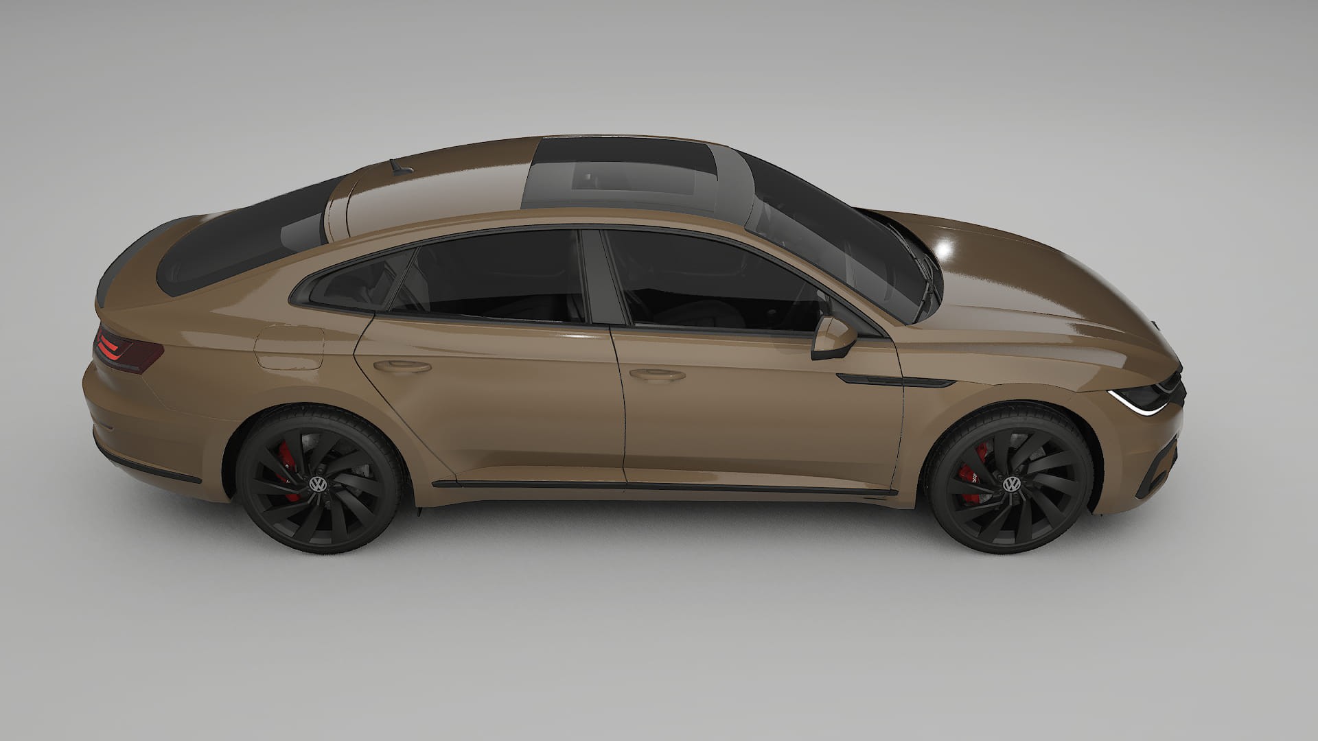 VW Arteon R 3H prefacelift pre-LCI TPU Paint Protection Film | SAHARA Color Change PPF Full Pre-Cut Kit