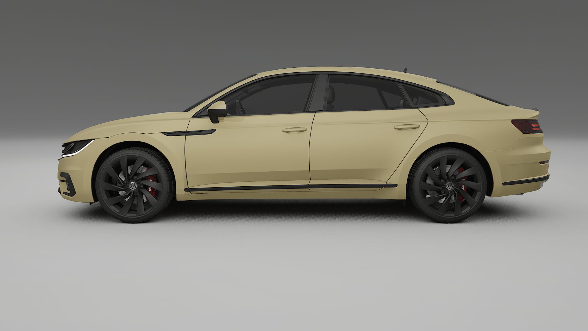 VW Arteon R 3H prefacelift pre-LCI TPU Paint Protection Film | SAND Color Change PPF Full Pre-Cut Kit