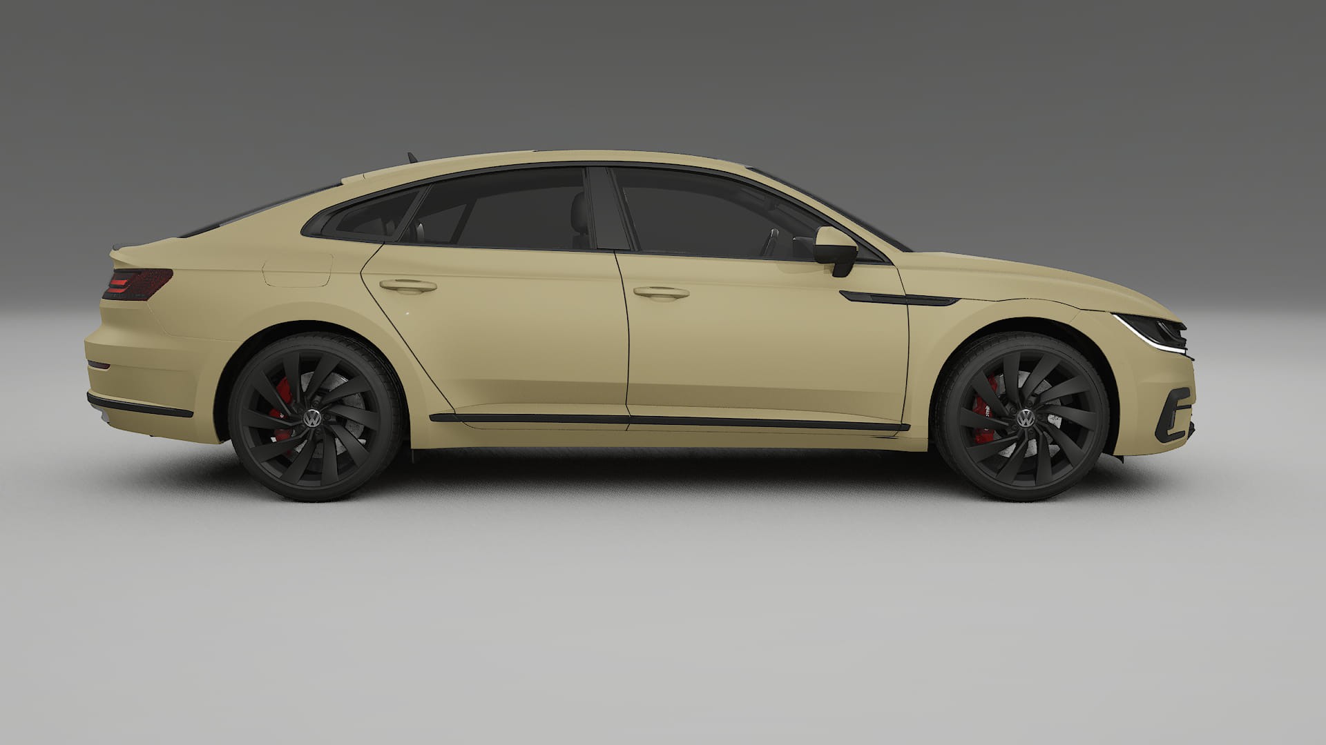 VW Arteon R 3H prefacelift pre-LCI TPU Paint Protection Film | SAND Color Change PPF Full Pre-Cut Kit