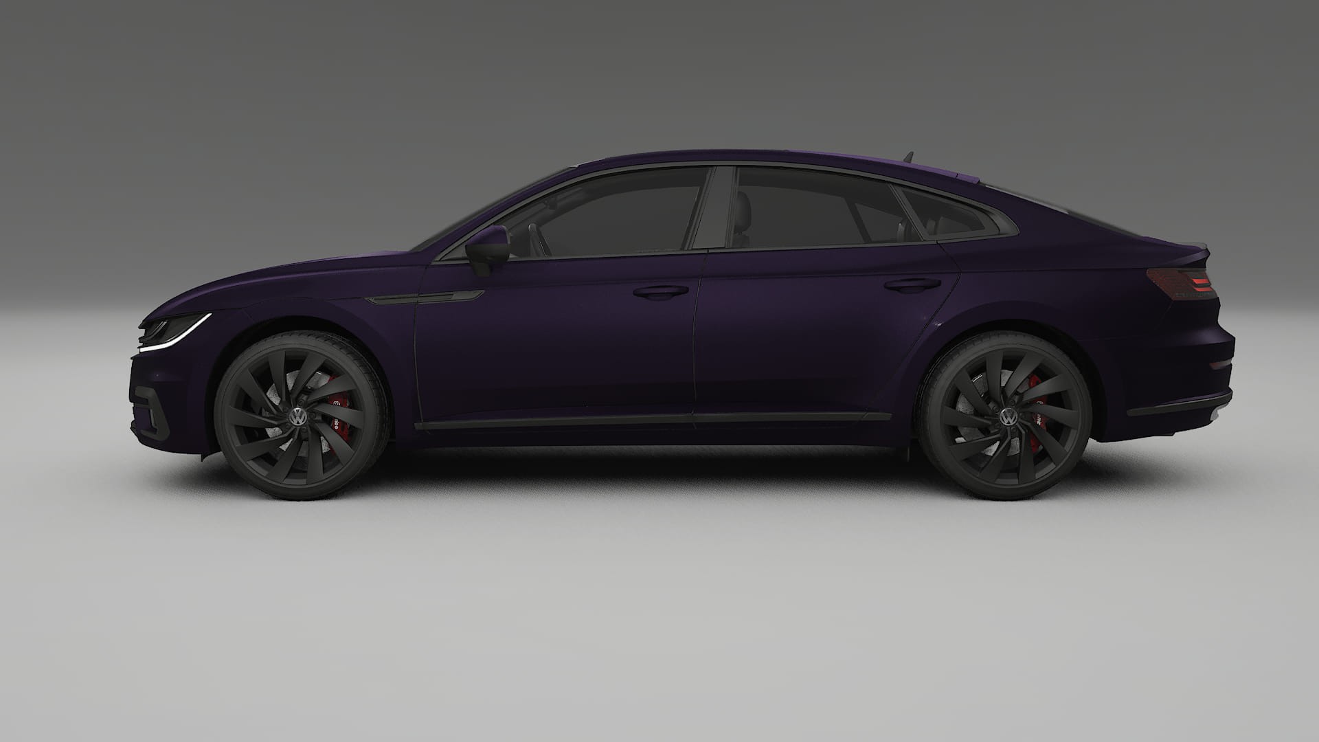 VW Arteon R 3H prefacelift pre-LCI TPU Paint Protection Film | VIOLET Color Change PPF Full Pre-Cut Kit