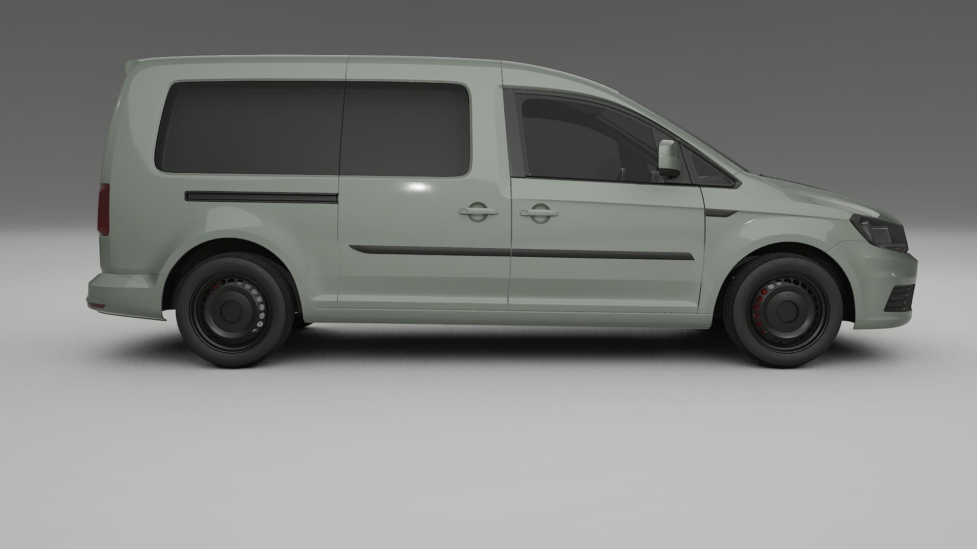 VW Caddy Maxi SB TPU Paint Protection Film | SLATE Color Change PPF Full Pre-Cut Kit