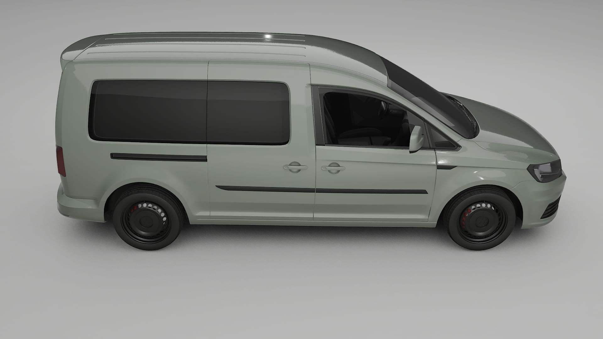 VW Caddy Maxi SB TPU Paint Protection Film | SLATE Color Change PPF Full Pre-Cut Kit