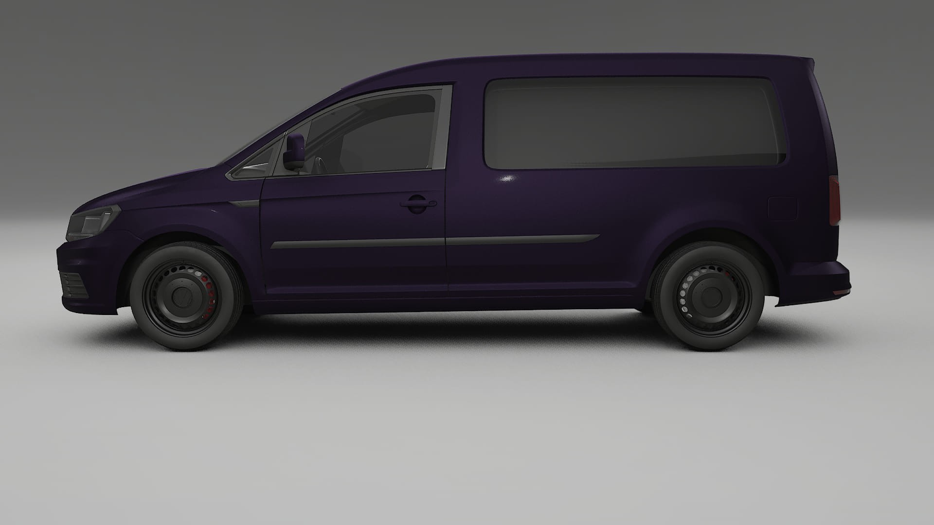 VW Caddy Maxi SB TPU Paint Protection Film | VIOLET Color Change PPF Full Pre-Cut Kit