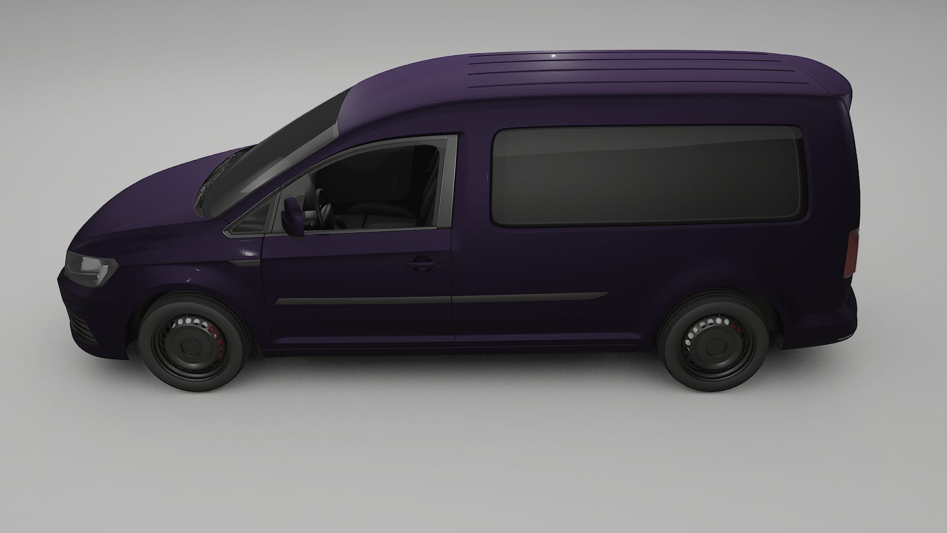 VW Caddy Maxi SB TPU Paint Protection Film | VIOLET Color Change PPF Full Pre-Cut Kit