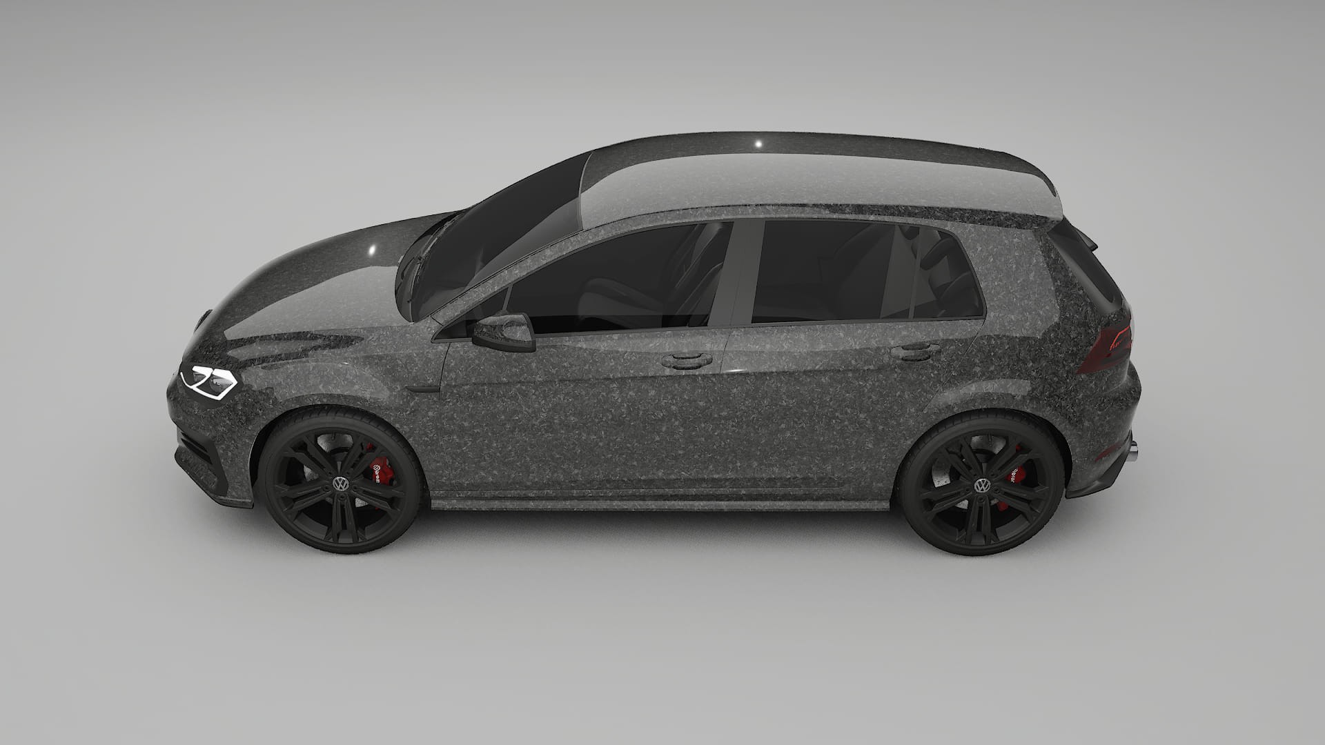 VW Golf Mk7 TPU Paint Protection Film | FORGED S Color Change PPF Full Pre-Cut Kit