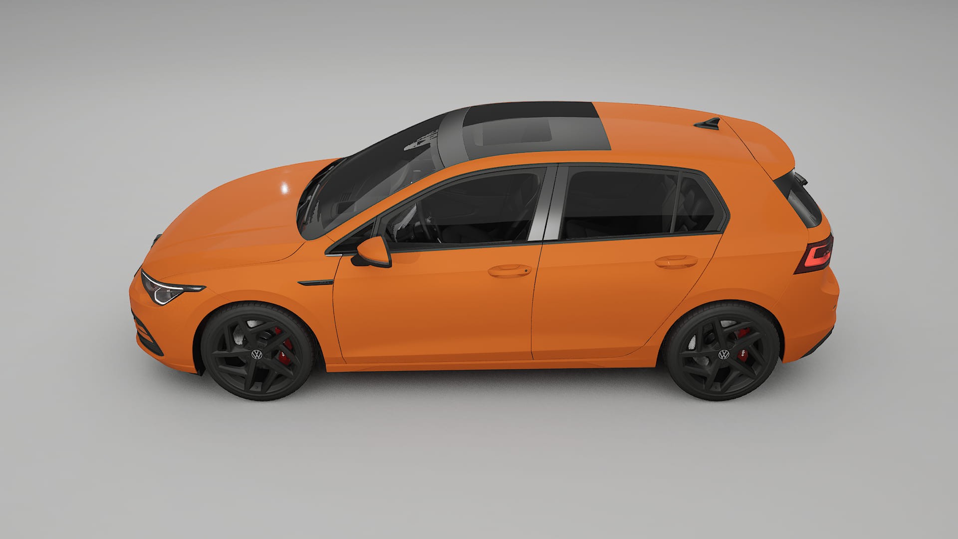 VW Golf Mk8 TPU Paint Protection Film | ROCKET Color Change PPF Full Pre-Cut Kit