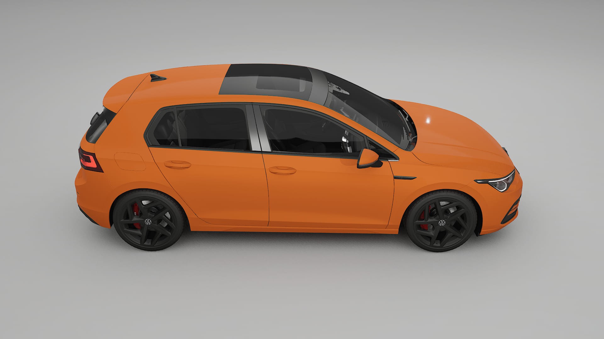 VW Golf Mk8 TPU Paint Protection Film | ROCKET Color Change PPF Full Pre-Cut Kit