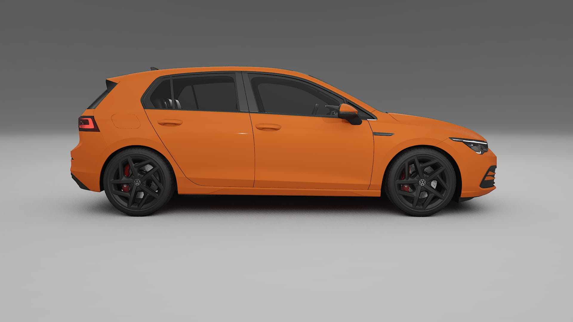 VW Golf Mk8 TPU Paint Protection Film | ROCKET Color Change PPF Full Pre-Cut Kit
