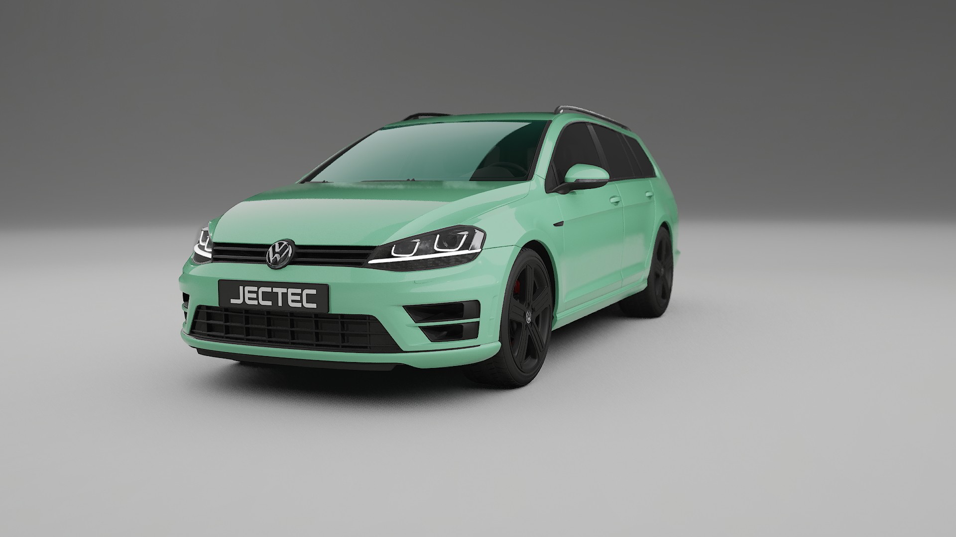 VW Golf Variant Mk7 TPU Paint Protection Film | DUSTY Color Change PPF Full Pre-Cut Kit