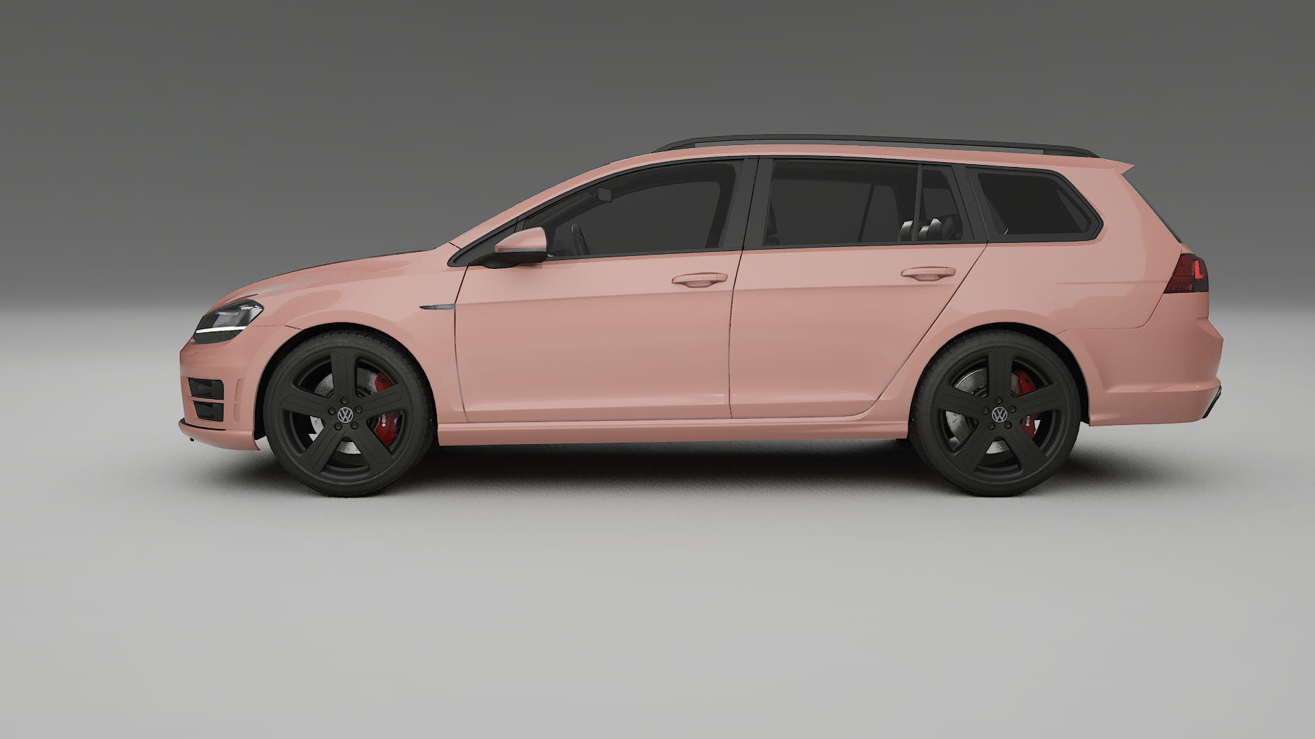 VW Golf Variant Mk7 TPU Paint Protection Film | BLUSH Color Change PPF Full Pre-Cut Kit