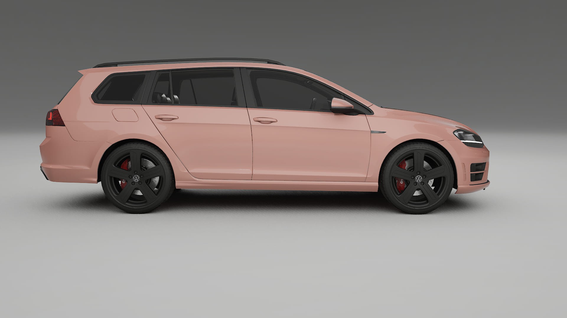 VW Golf Variant Mk7 TPU Paint Protection Film | BLUSH Color Change PPF Full Pre-Cut Kit