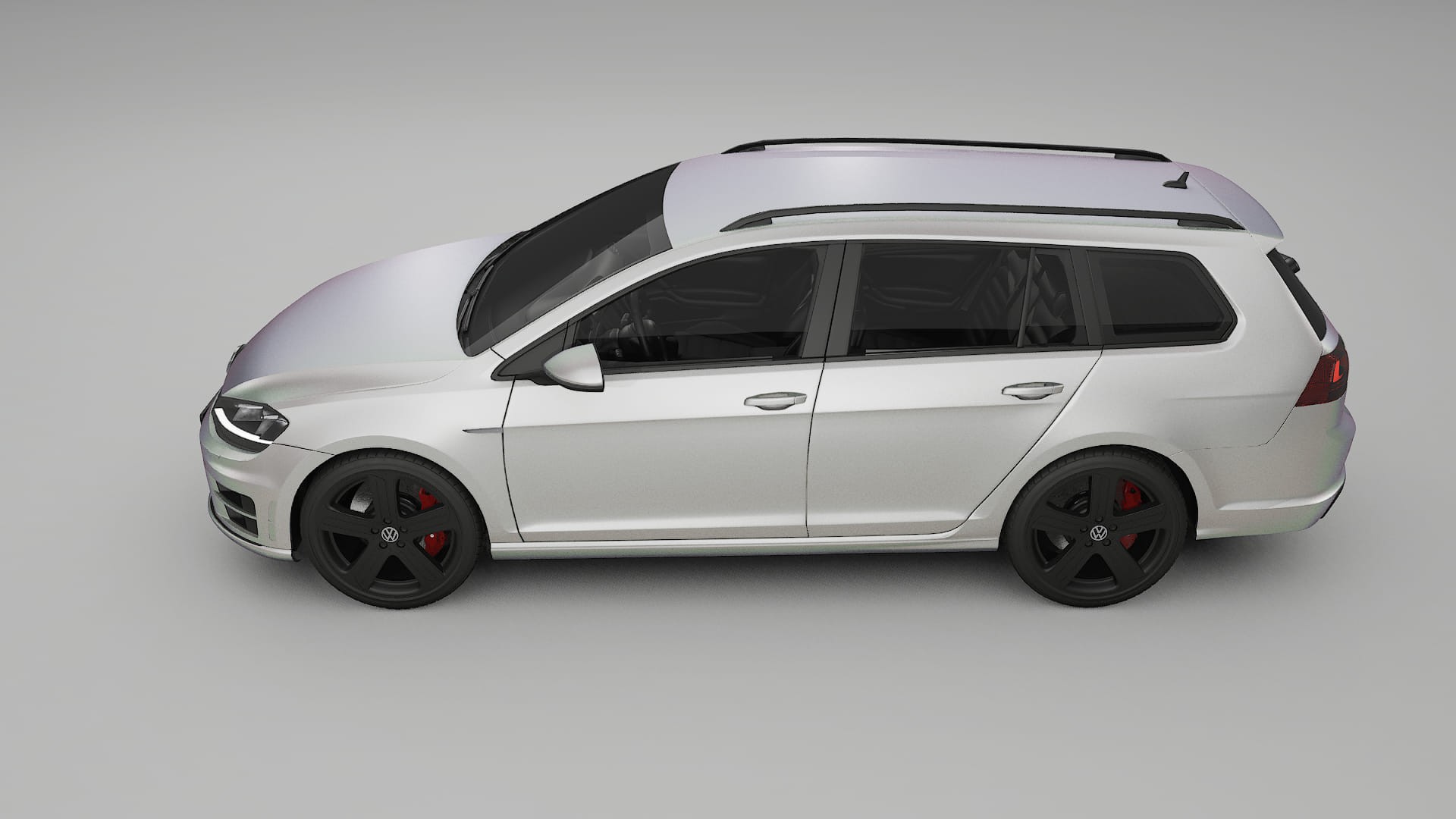VW Golf Variant Mk7 TPU Paint Protection Film | NEBULA Color Change PPF Full Pre-Cut Kit