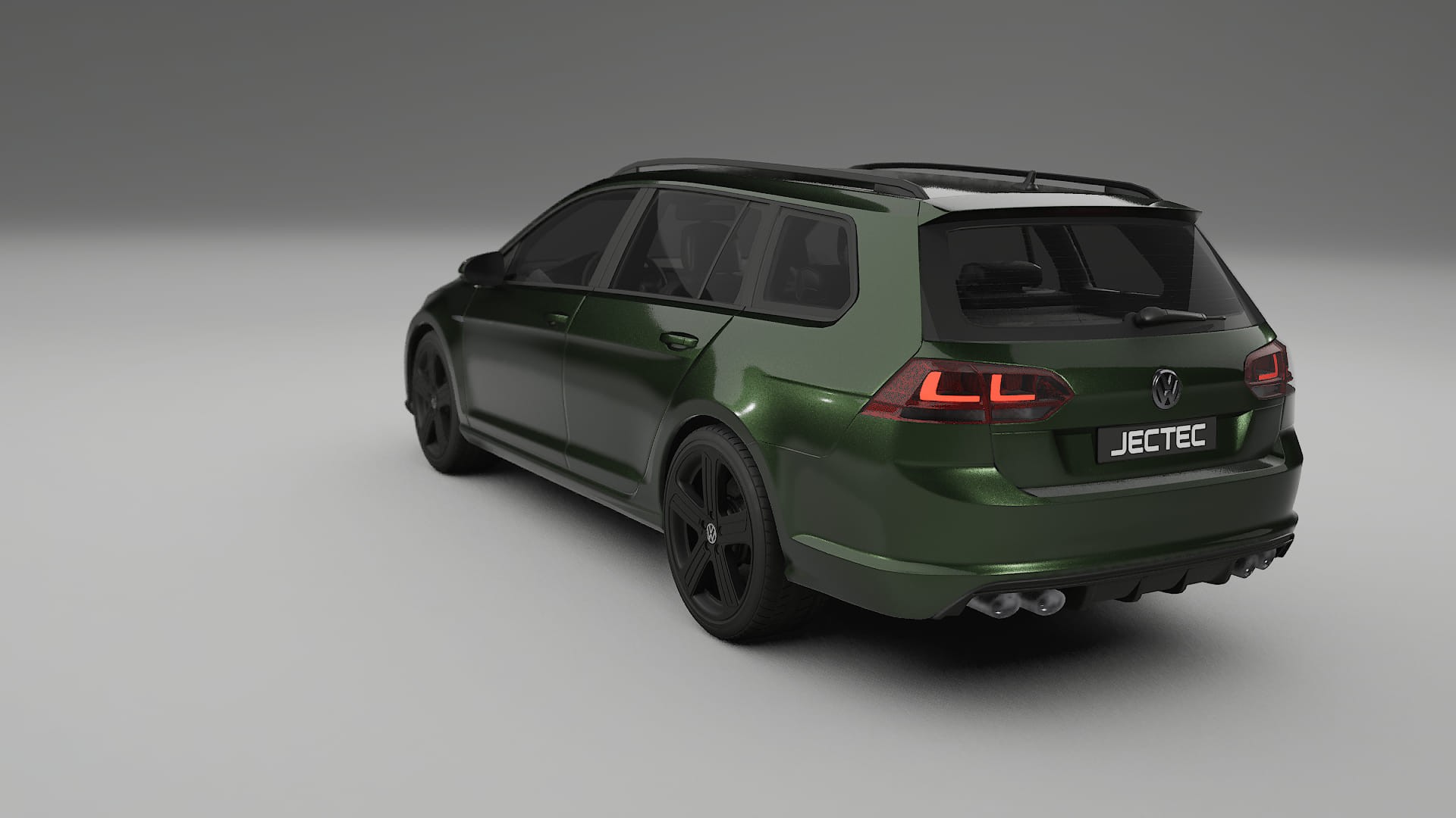 VW Golf Variant Mk7 TPU Paint Protection Film | LAGOON Color Change PPF Full Pre-Cut Kit