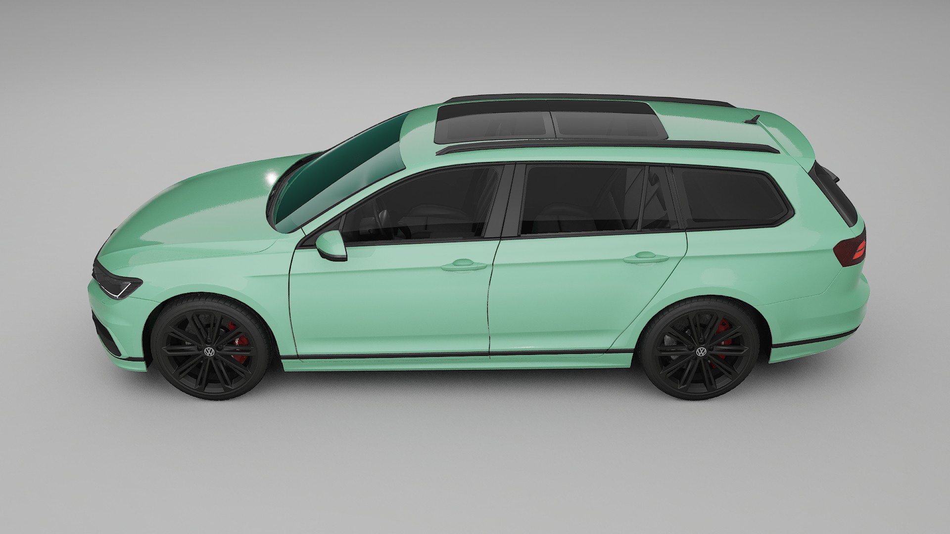 VW Passat Variant-R B8 TPU Paint Protection Film | DUSTY Color Change PPF Full Pre-Cut Kit
