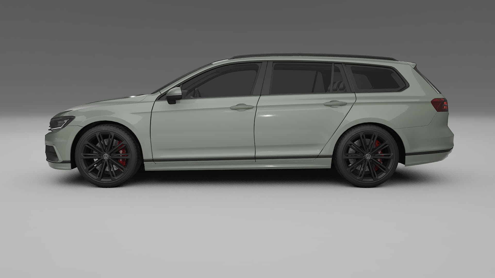 VW Passat Variant-R B8 TPU Paint Protection Film | SLATE Color Change PPF Full Pre-Cut Kit