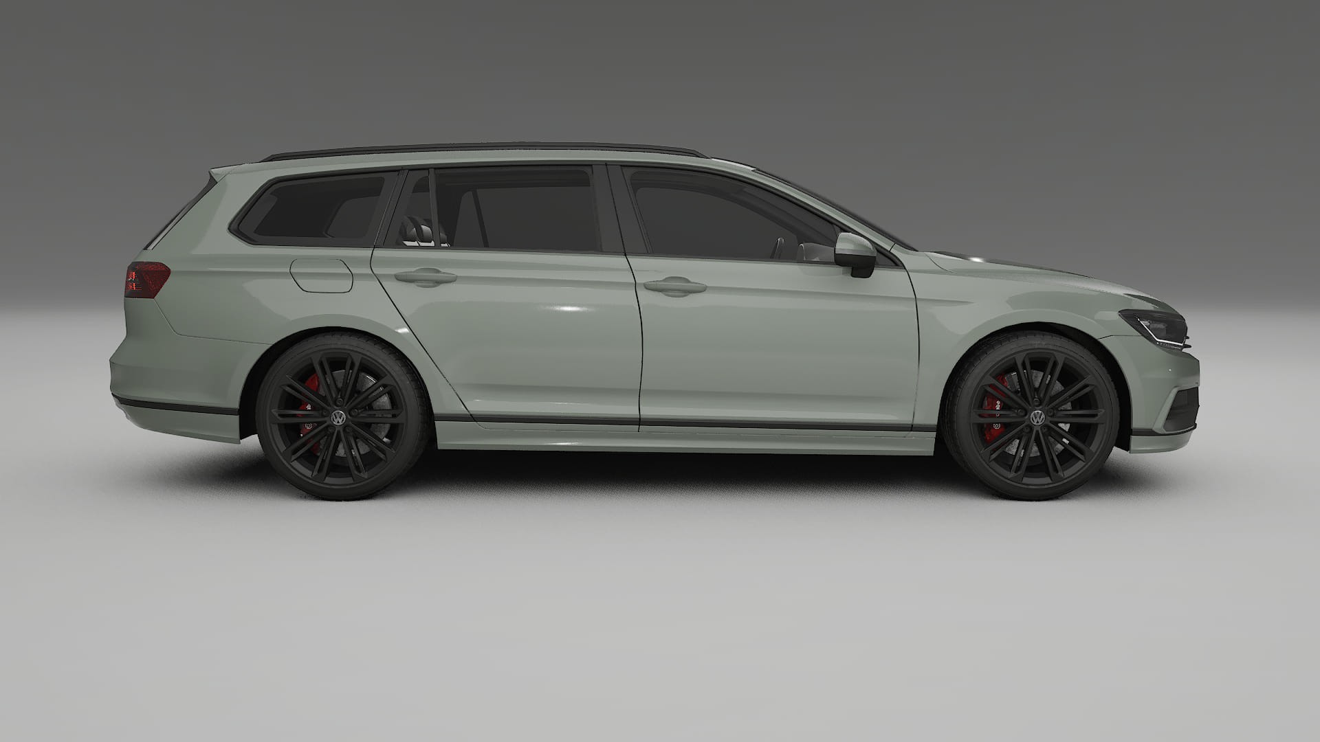 VW Passat Variant-R B8 TPU Paint Protection Film | SLATE Color Change PPF Full Pre-Cut Kit