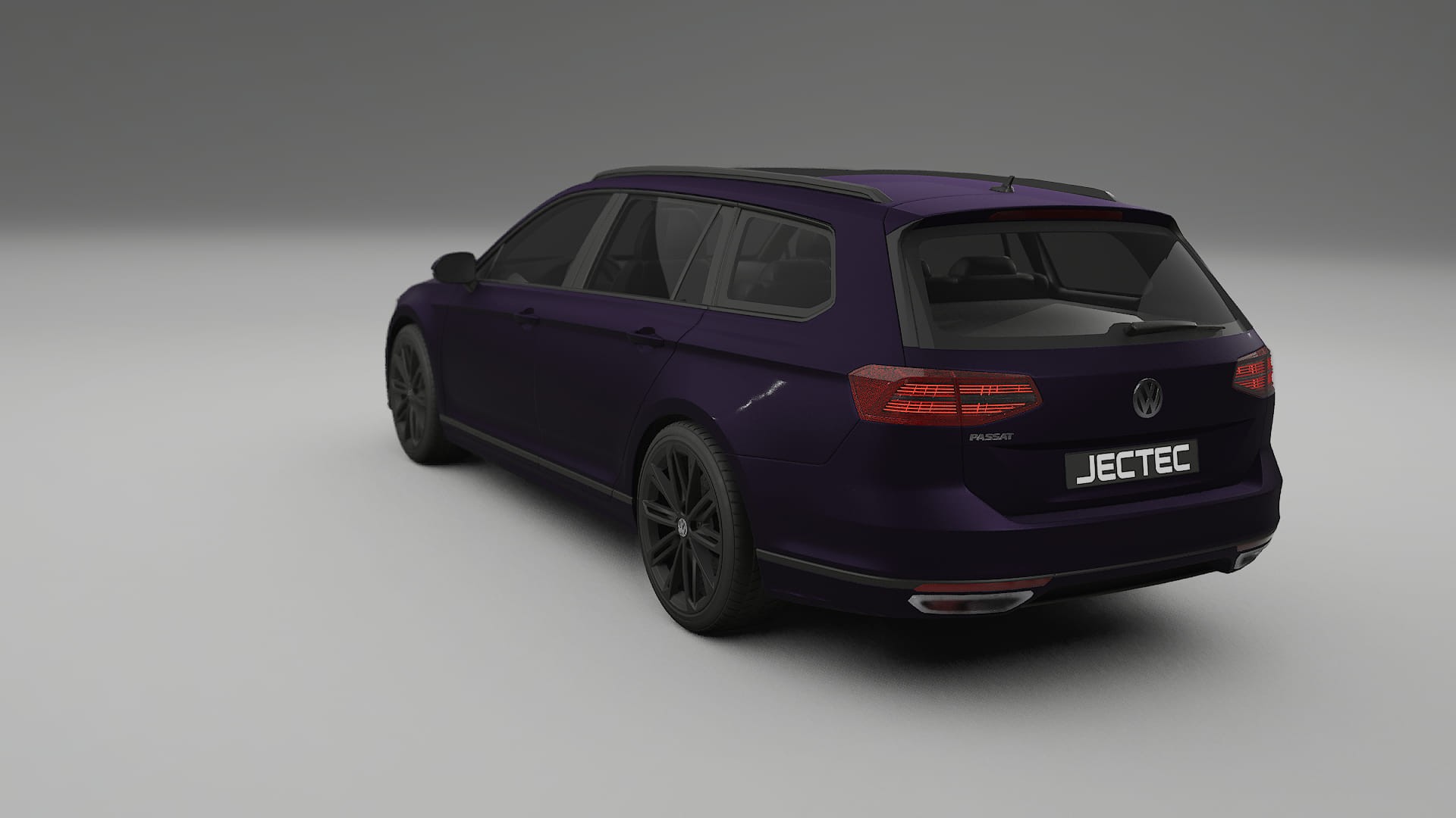 VW Passat Variant-R B8 TPU Paint Protection Film | VIOLET Color Change PPF Full Pre-Cut Kit
