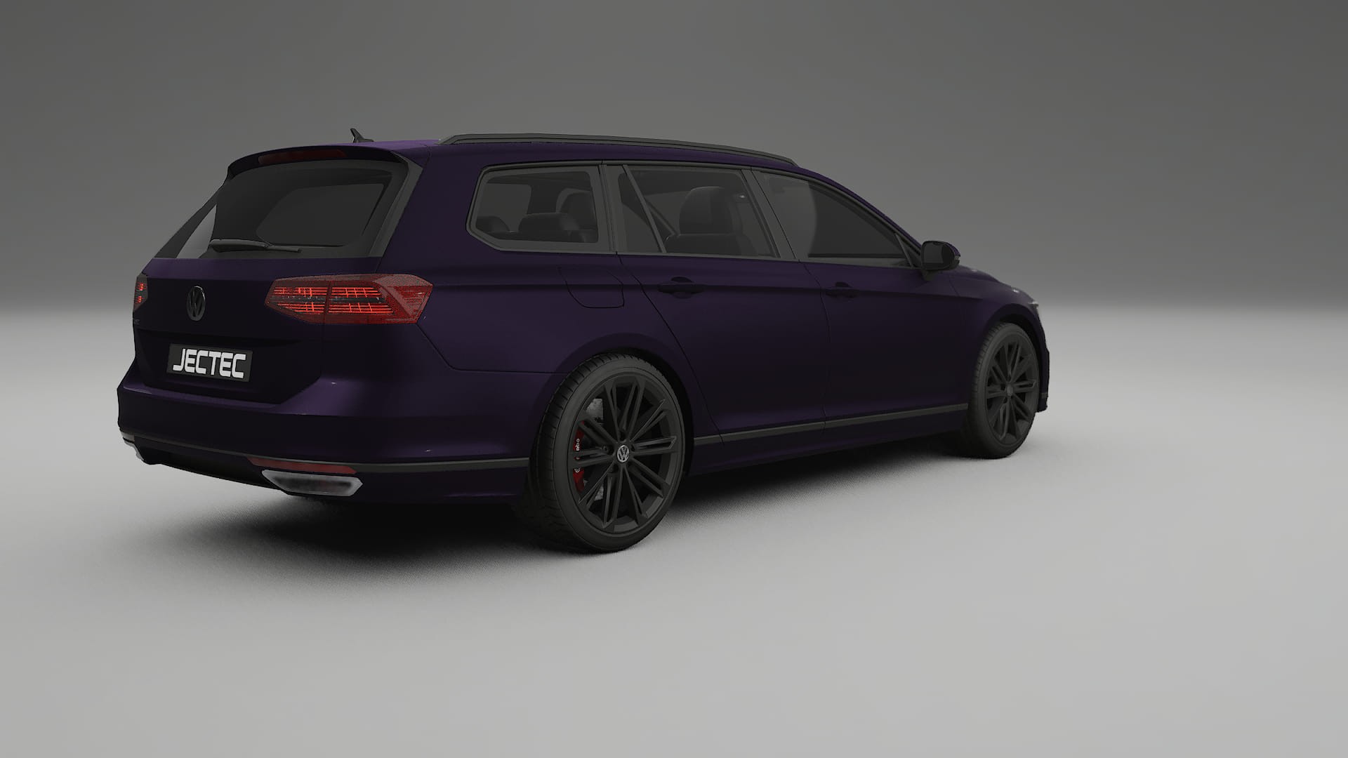 VW Passat Variant-R B8 TPU Paint Protection Film | VIOLET Color Change PPF Full Pre-Cut Kit