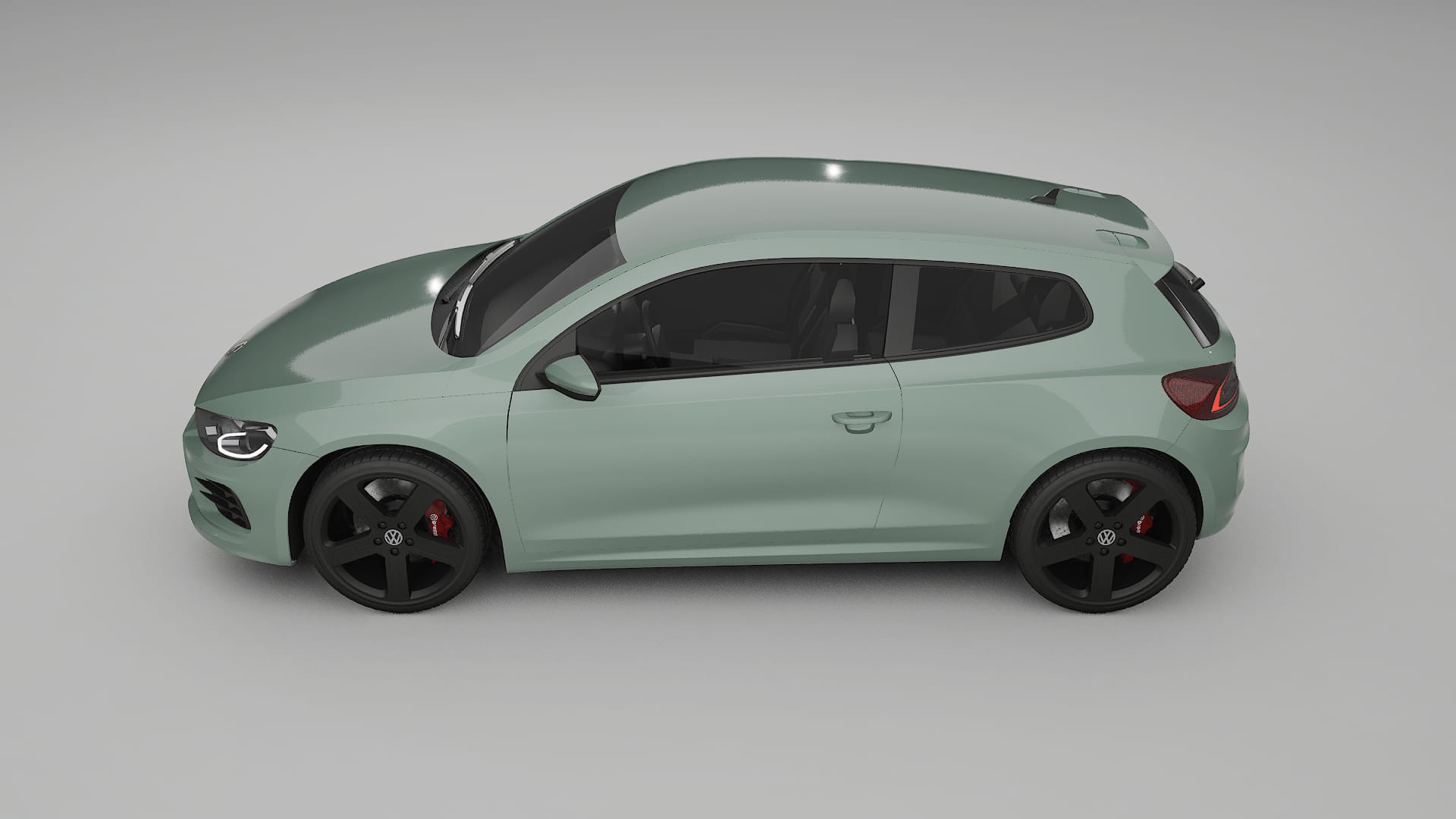 VW Scirocco R III TPU Paint Protection Film | CINDER Color Change PPF Full Pre-Cut Kit