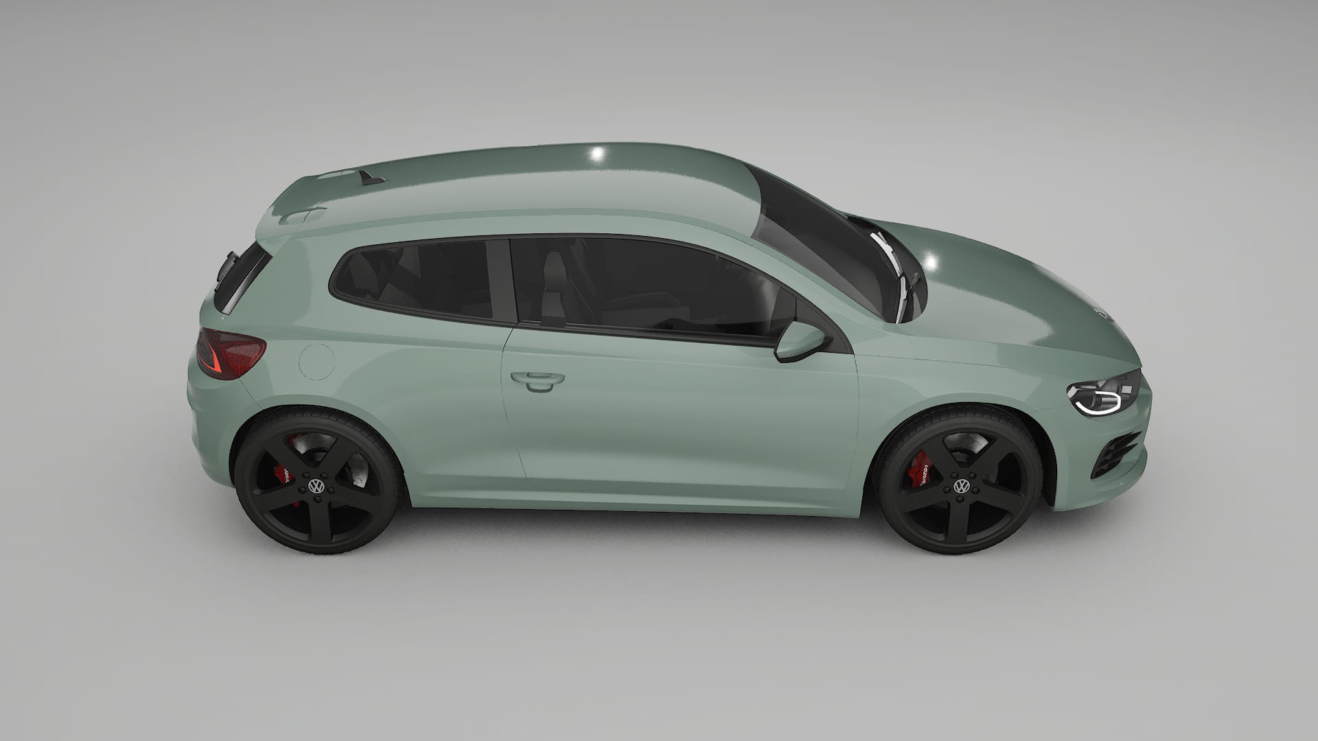 VW Scirocco R III TPU Paint Protection Film | CINDER Color Change PPF Full Pre-Cut Kit