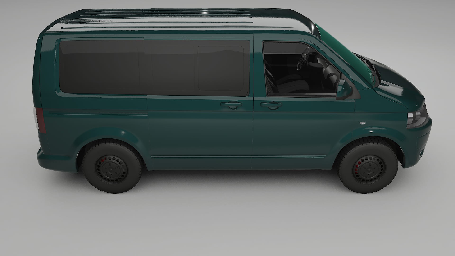 VW Transporter T5 Caravelle TPU Paint Protection Film | INFERNO Color Change PPF Full Pre-Cut Kit