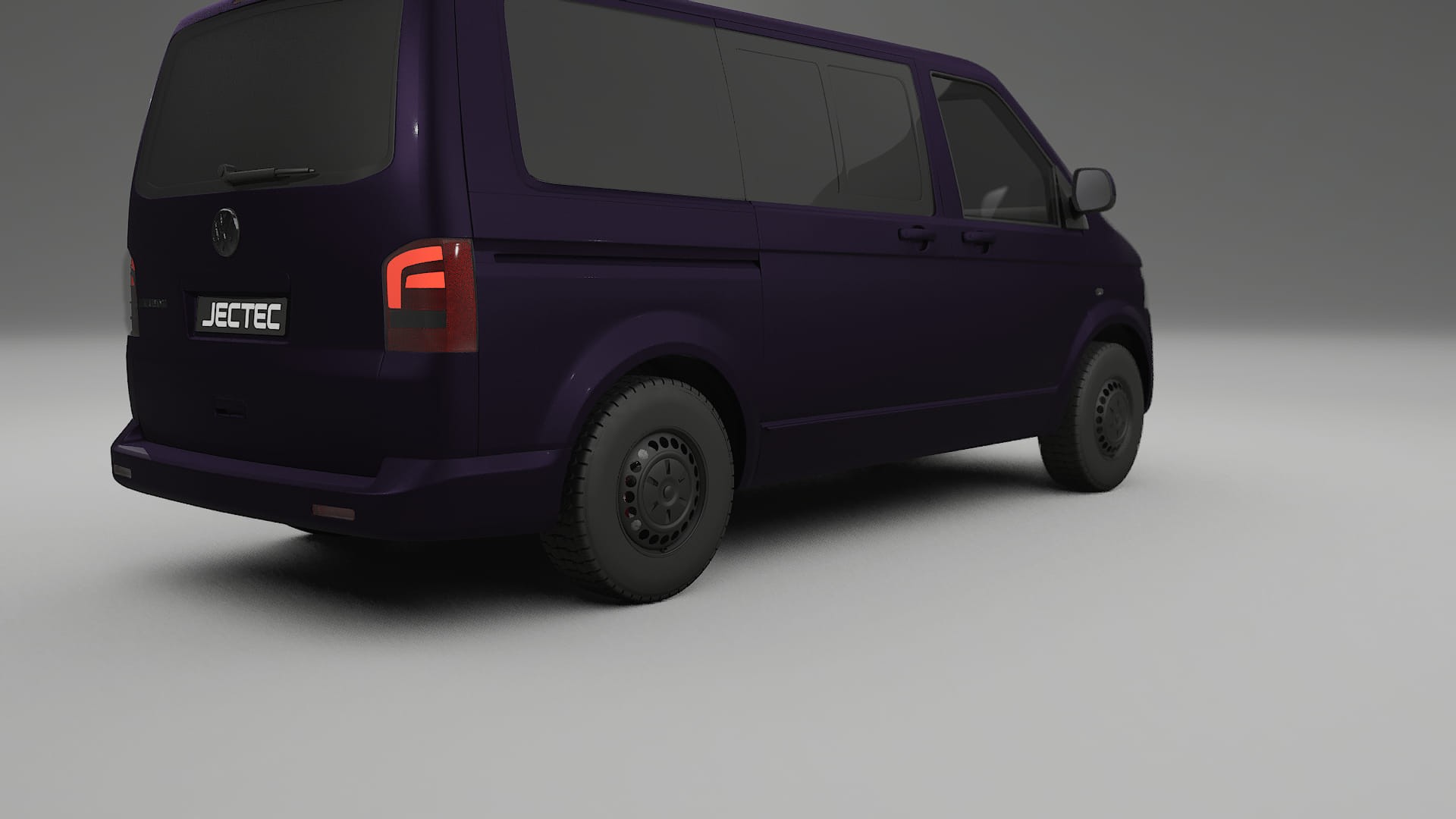 VW Transporter T5 Caravelle TPU Paint Protection Film | VIOLET Color Change PPF Full Pre-Cut Kit