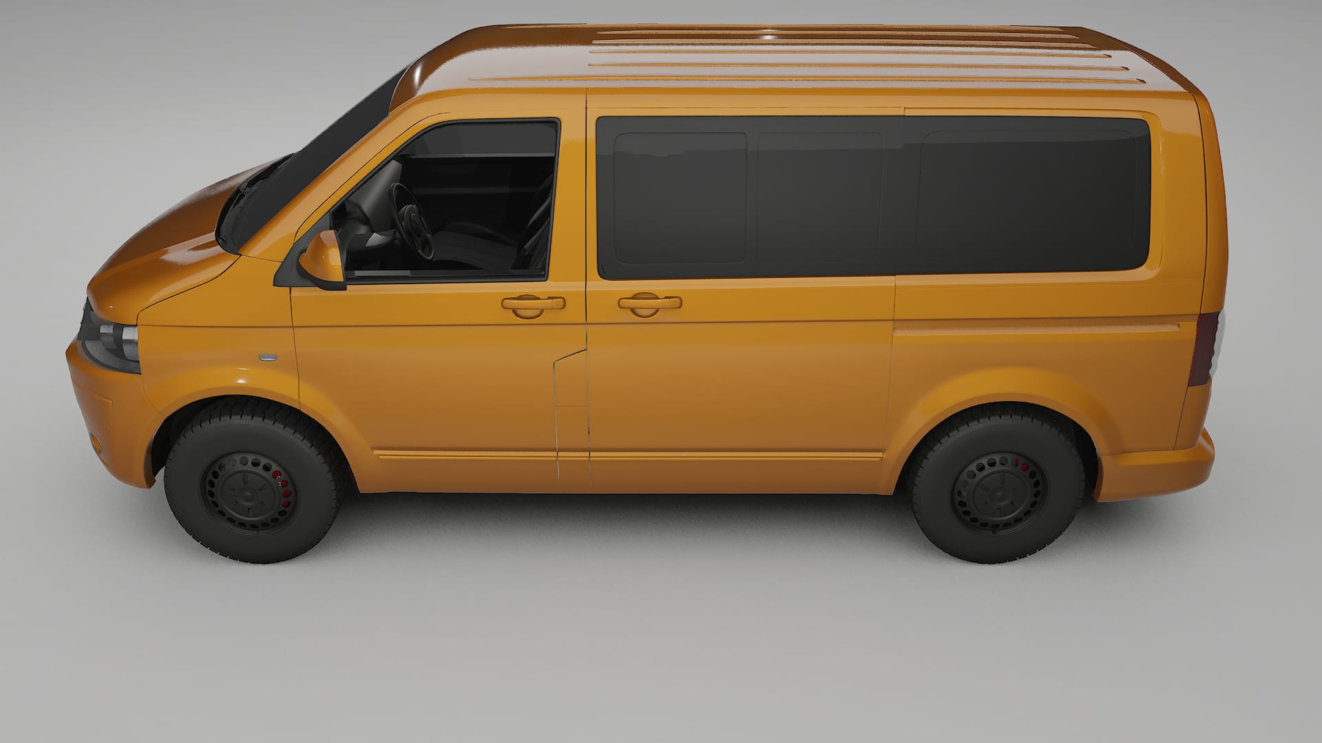VW Transporter T5 Caravelle TPU Paint Protection Film | DAISY Color Change PPF Full Pre-Cut Kit