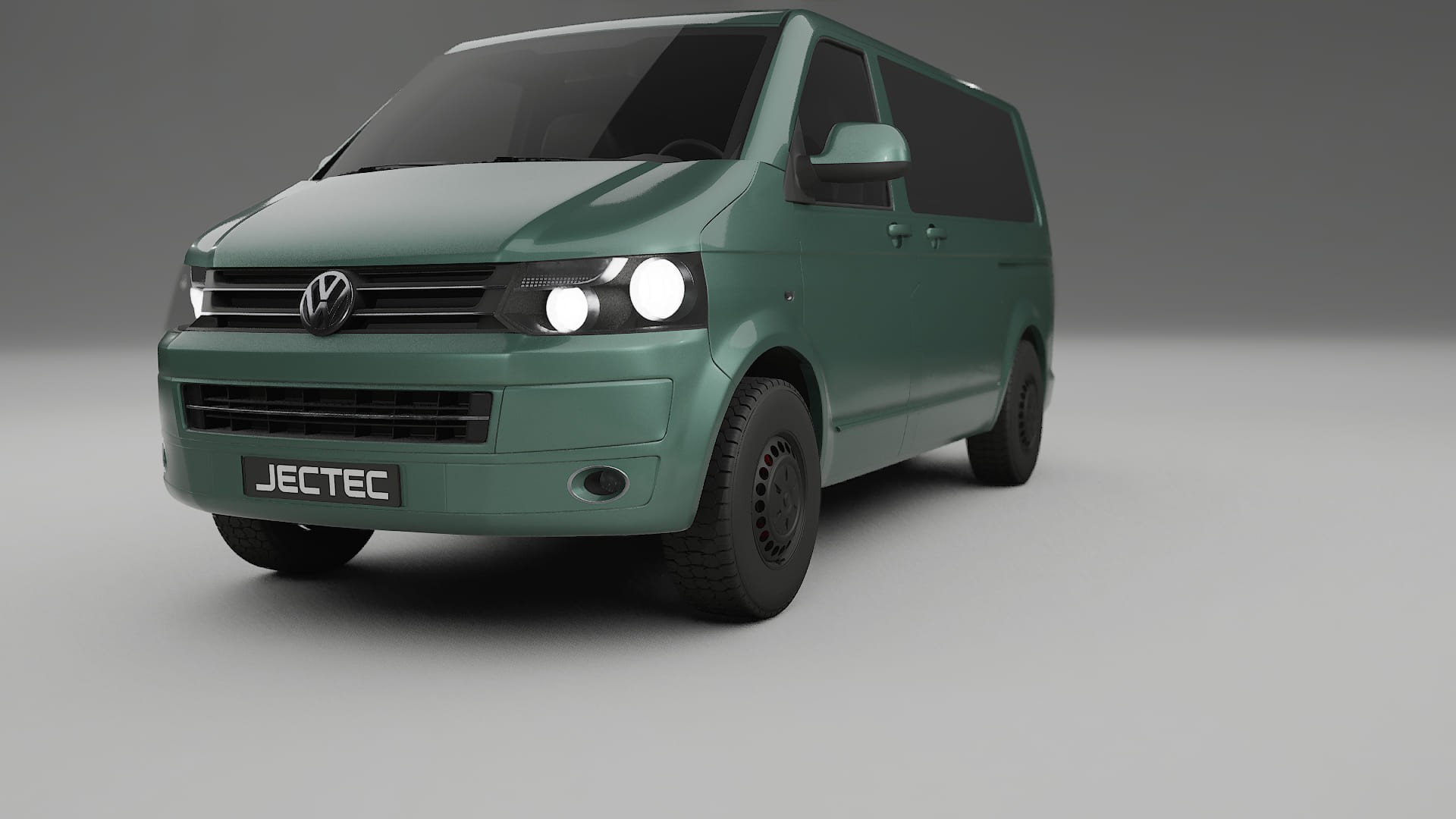 VW Transporter T5 Caravelle TPU Paint Protection Film | EVERGREEN Color Change PPF Full Pre-Cut Kit