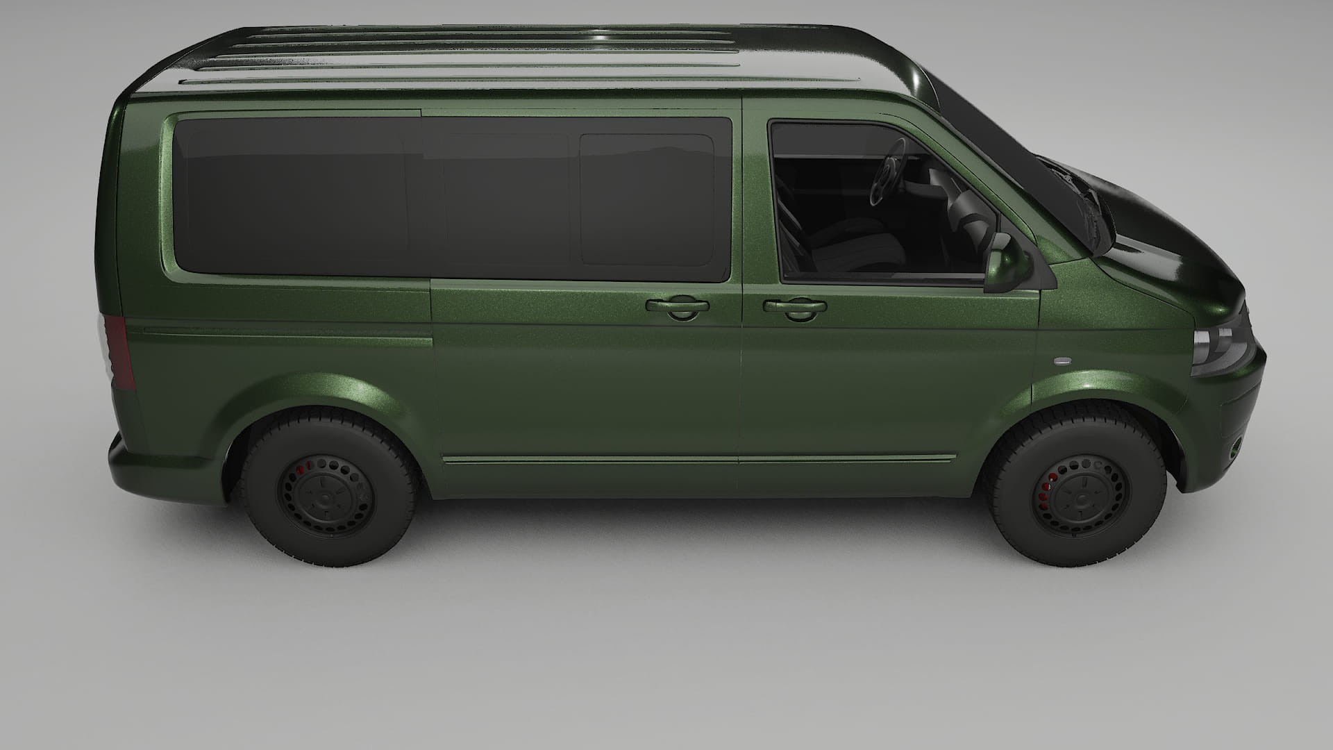 VW Transporter T5 Caravelle TPU Paint Protection Film | LAGOON Color Change PPF Full Pre-Cut Kit